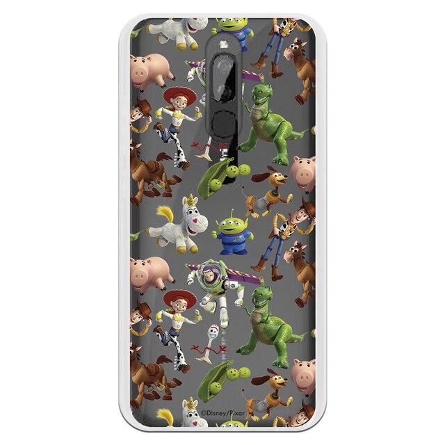 Funda para Xiaomi Redmi 8 Oficial de Disney Muñecos Toy Story Siluetas - Toy Story