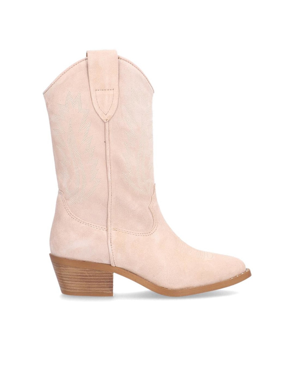 Botas de mujer de piel baby silk con suela antideslizante