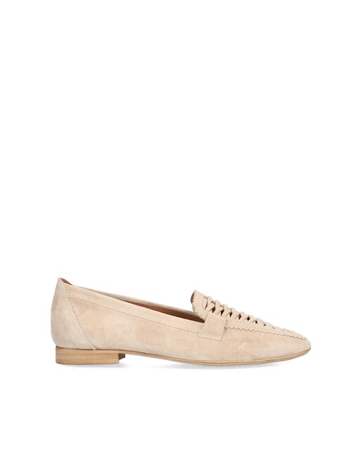 Imagen 0 de Mocasines de mujer de piel baby silk con suela antideslizante