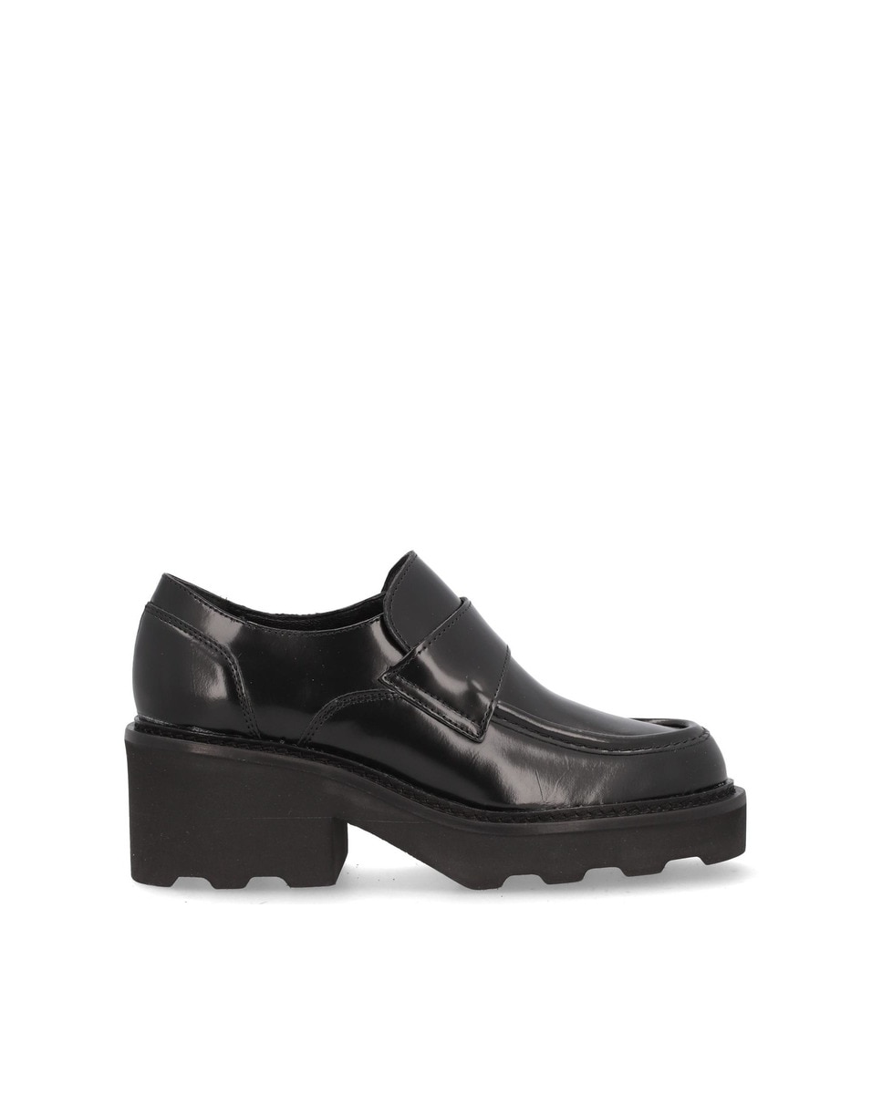 Alpe - Mocasines de mujer de piel floppy con suela antideslizante.