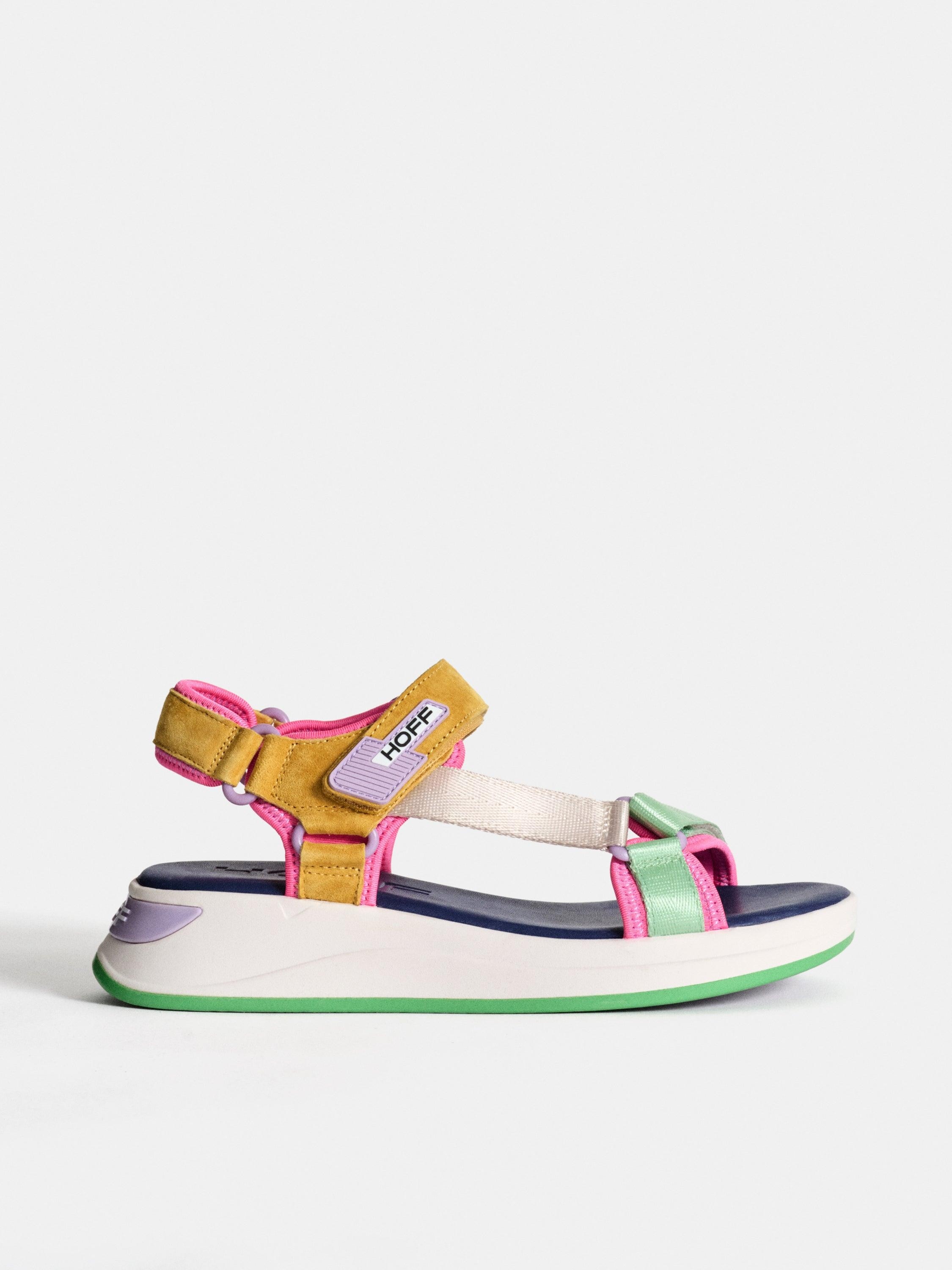 Hoff - Sandalias planas de mujer Phuket con cierre adherente.