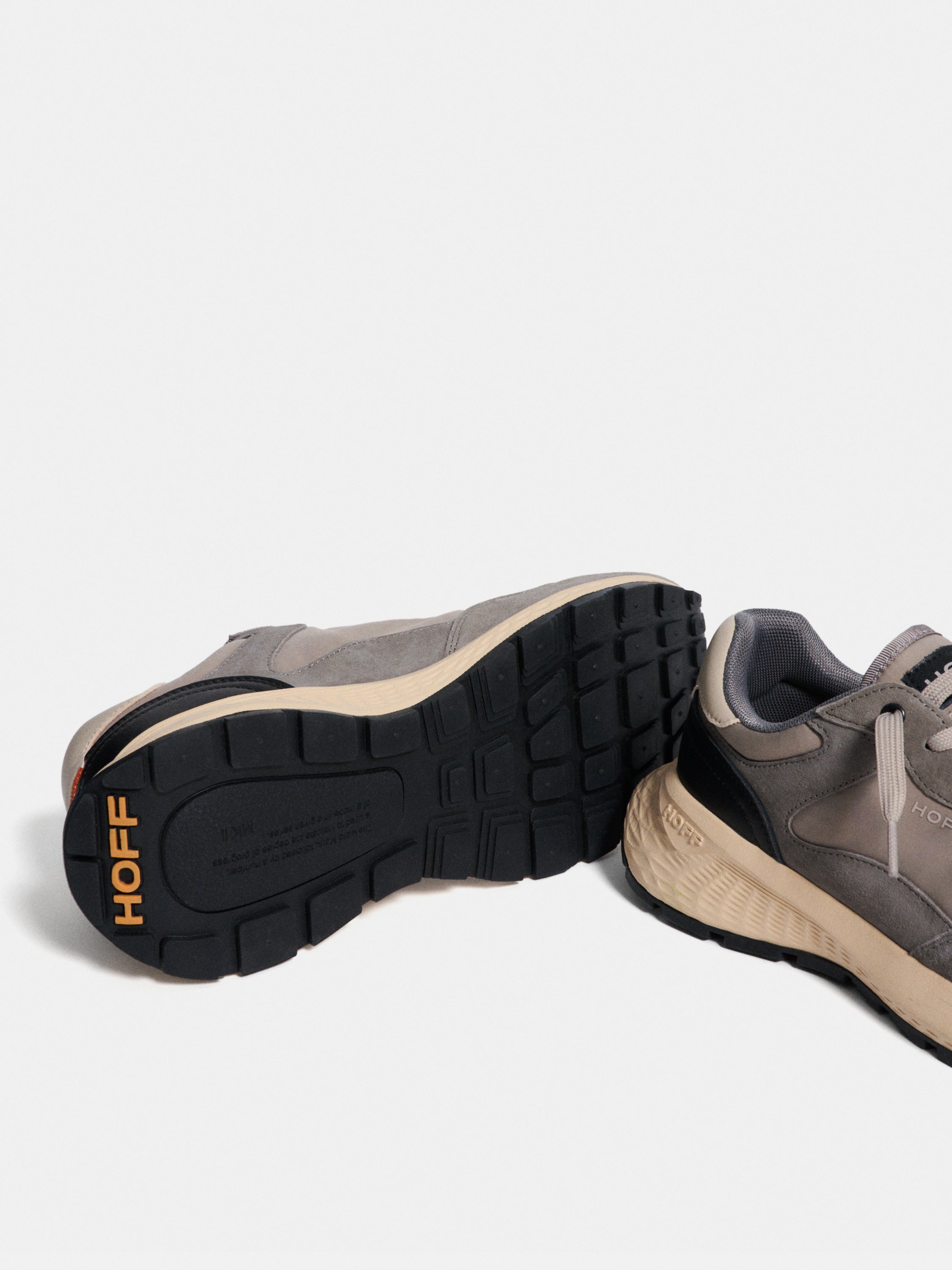Zapatillas deportivas de hombre MANILA II con suela volumen y forro textil - Hoff - Gris / Negro Gris / Negro-4
