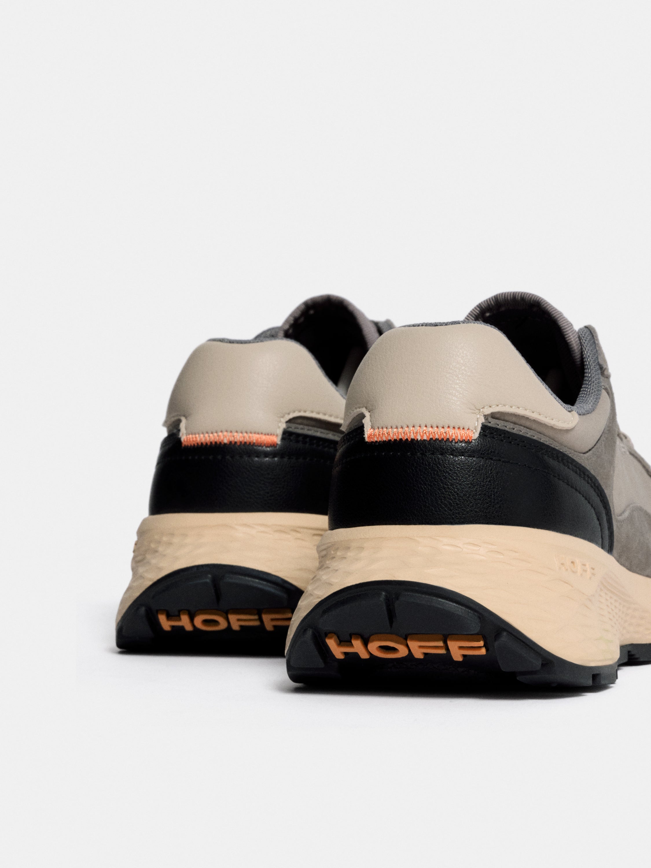Zapatillas deportivas de hombre MANILA II con suela volumen y forro textil - Hoff - Gris / Negro Gris / Negro-5