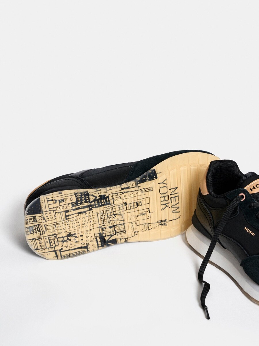 Zapatillas deportivas de mujer de piel y tejido con cordones · Abbacino · El Corte Inglés Zapatillas deportivas de mujer de piel y tejido con cordones · Abbacino · El Corte Inglés