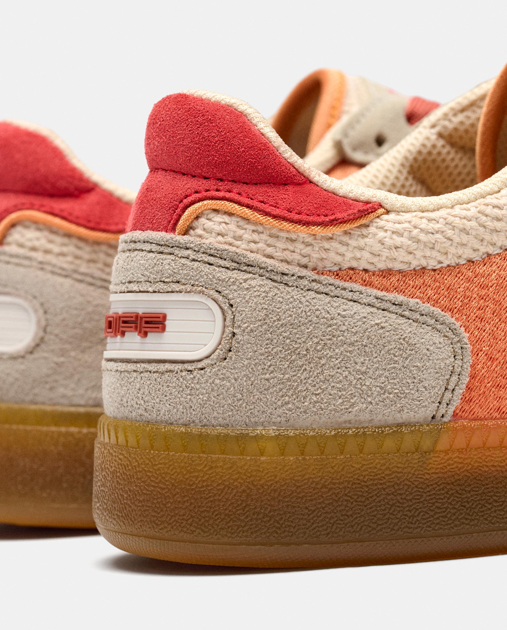 Zapatillas deportivas de mujer park crochet - Hoff - Naranja Naranja-5