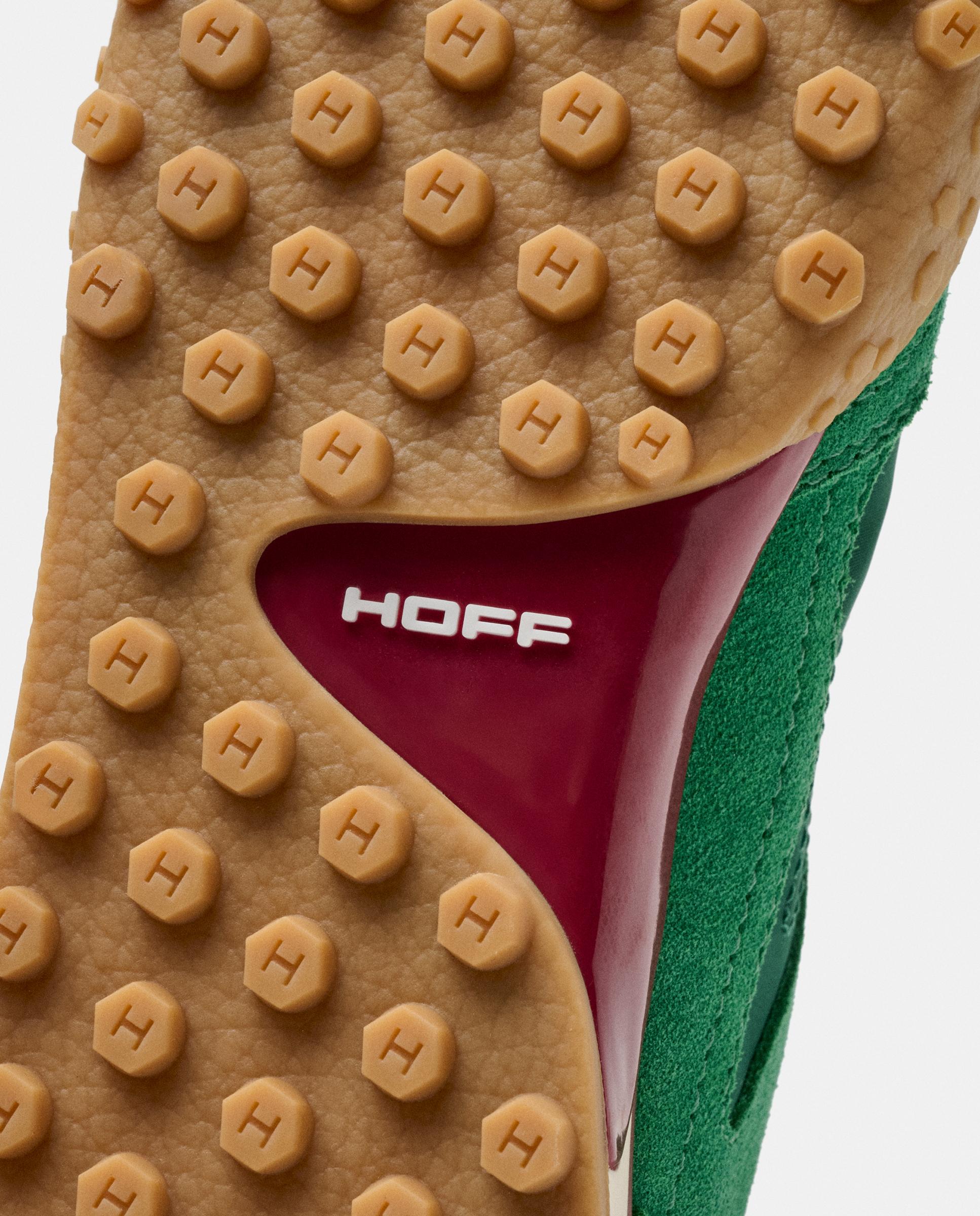 Zapatillas en piel y textil bridge mkii - Hoff - Verde Verde-4