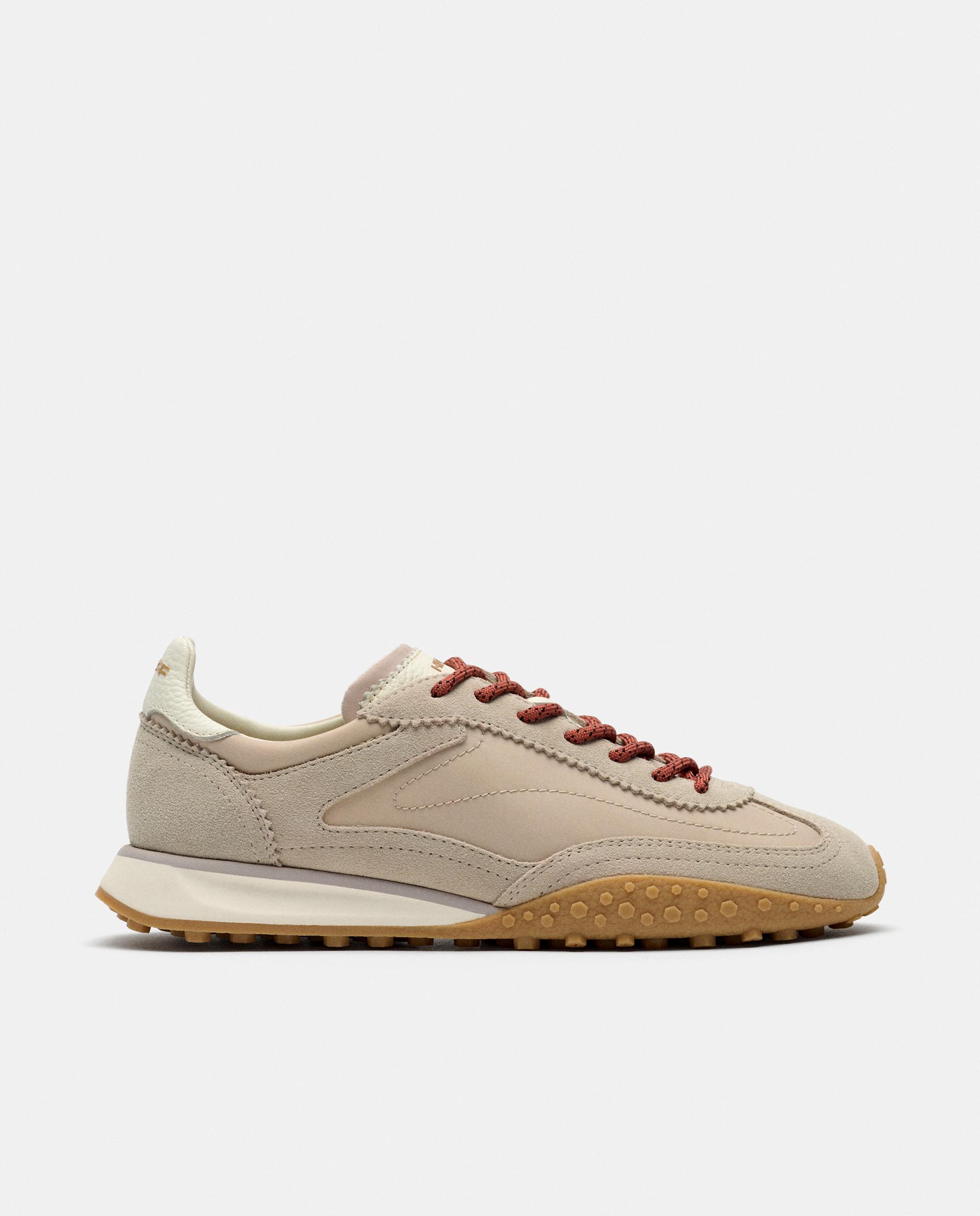 Zapatillas en piel y textil bridge mkii - Hoff - Beige Beige-1