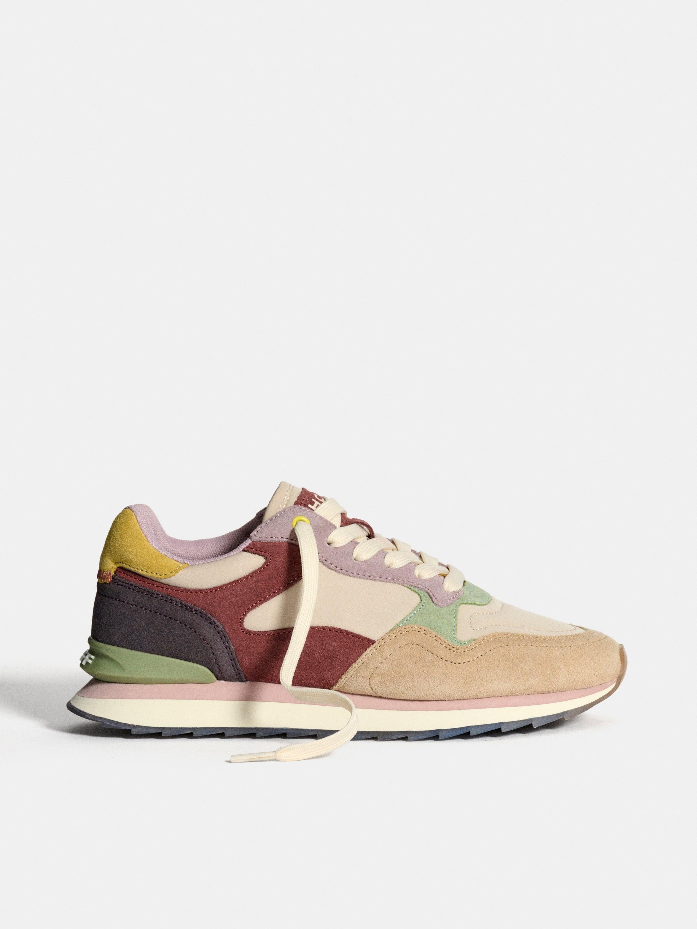 Hoff - Zapatillas deportivas de mujer CITY BRUSSELS en piel con suela serigrafiada.
