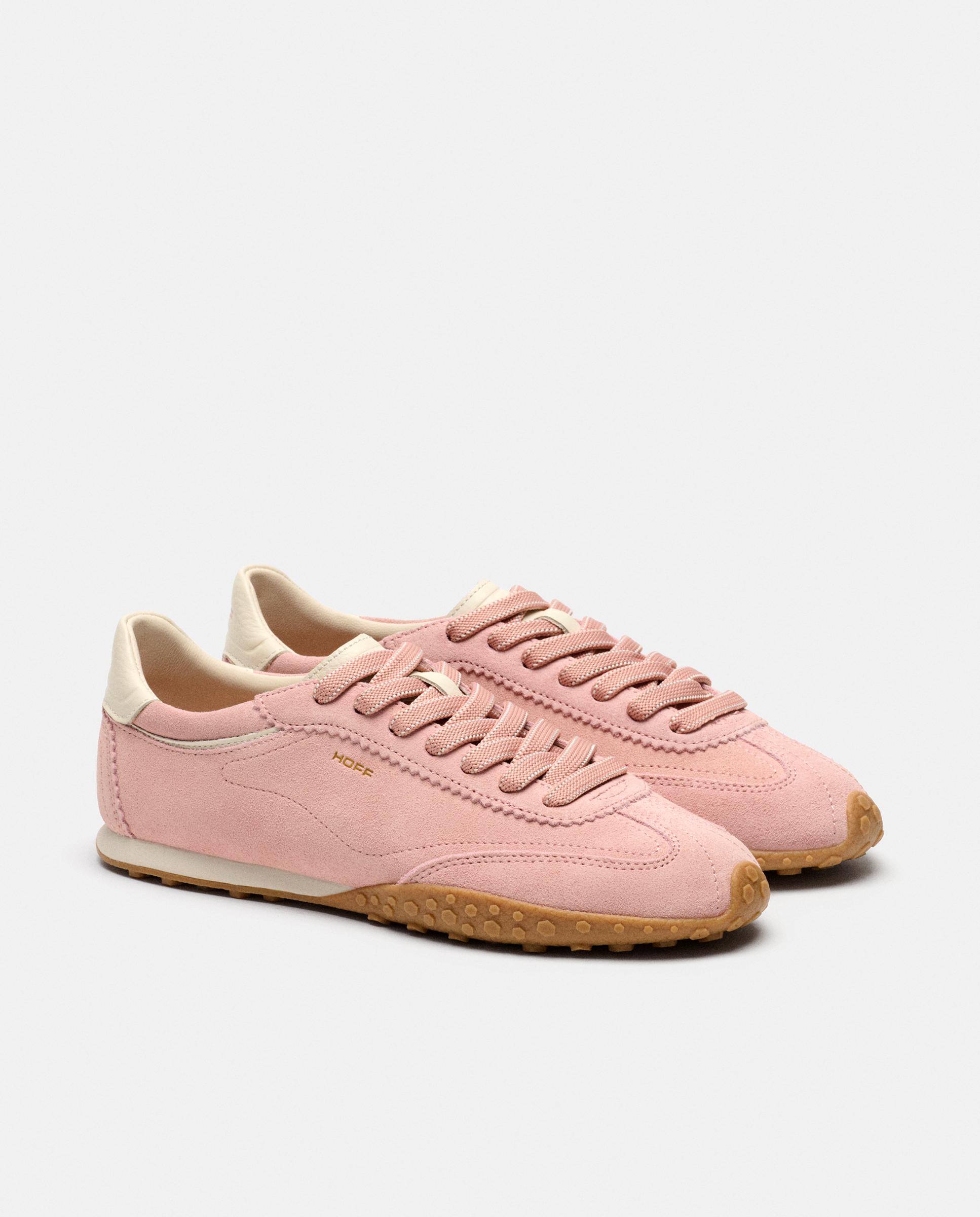 Imagen 2 de Zapatillas deportivas bridge de serraje - Hoff - Rosa claro Rosa claro
