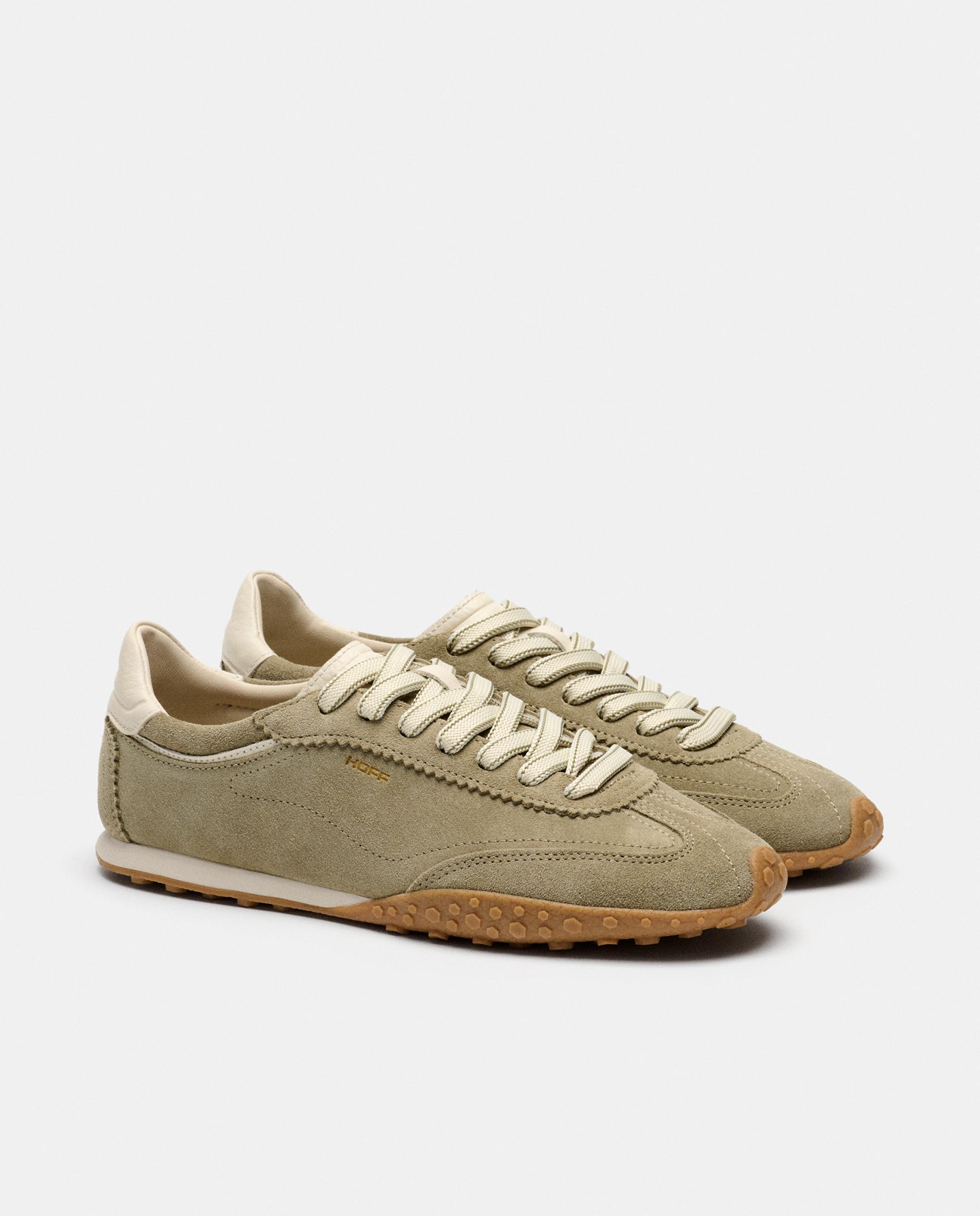 Imagen 2 de Zapatillas deportivas bridge de serraje - Hoff - Kaki Kaki