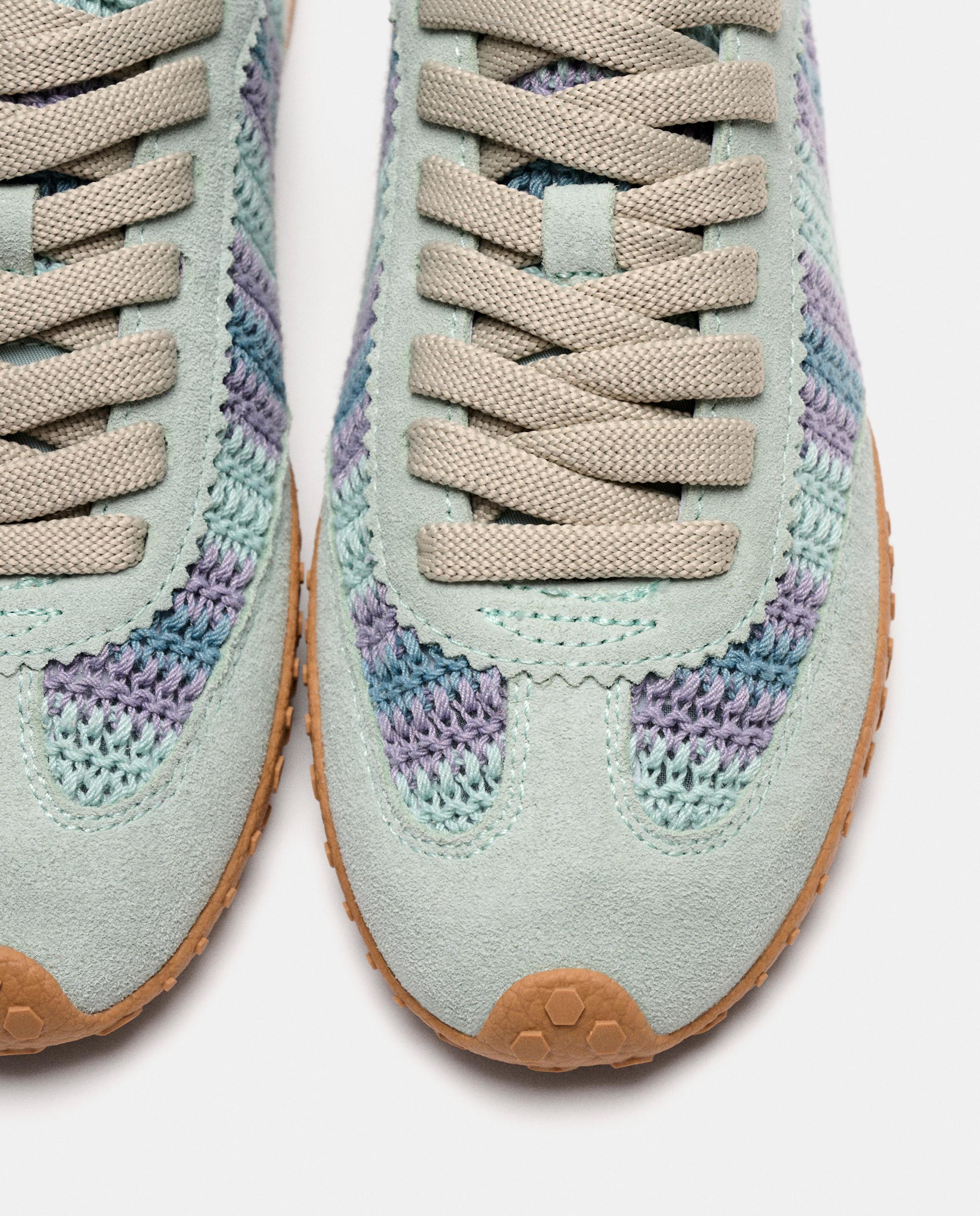 Zapatillas deportivas de mujer bridge woven - Hoff - Azul claro Azul claro-4