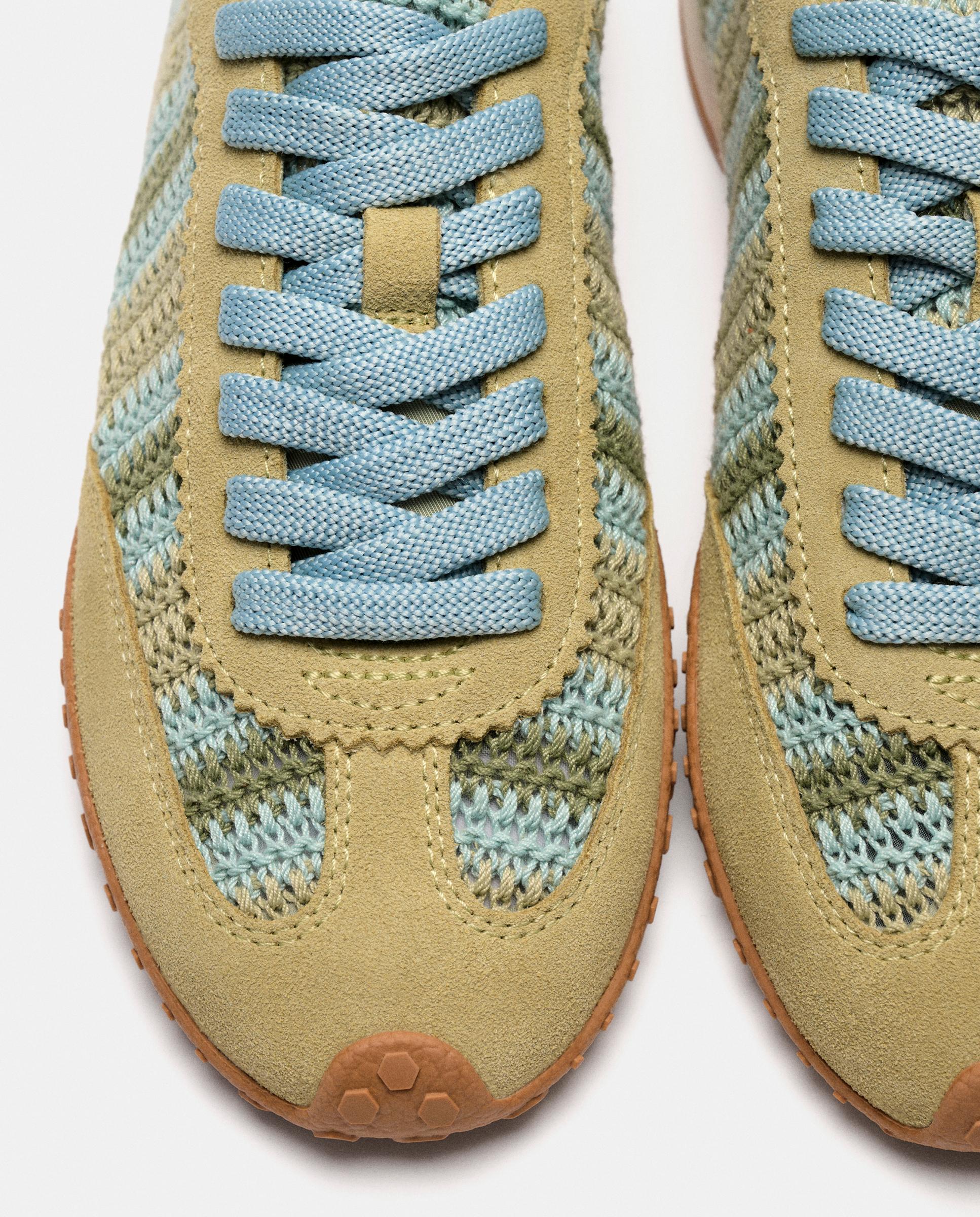 Zapatillas deportivas de mujer bridge woven - Hoff - Verde menta Verde menta-2