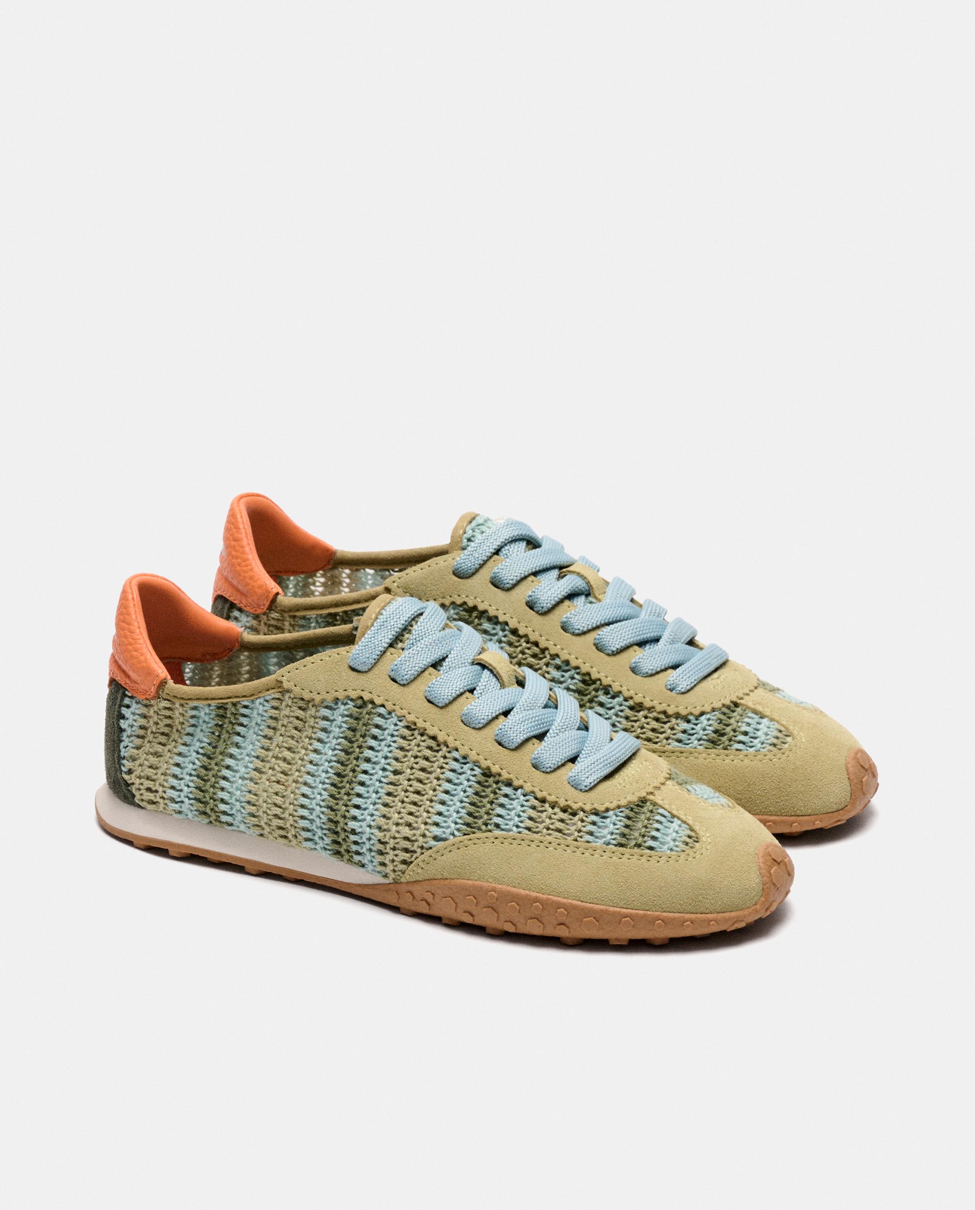 Zapatillas deportivas de mujer bridge woven - Hoff - Verde menta Verde menta-5