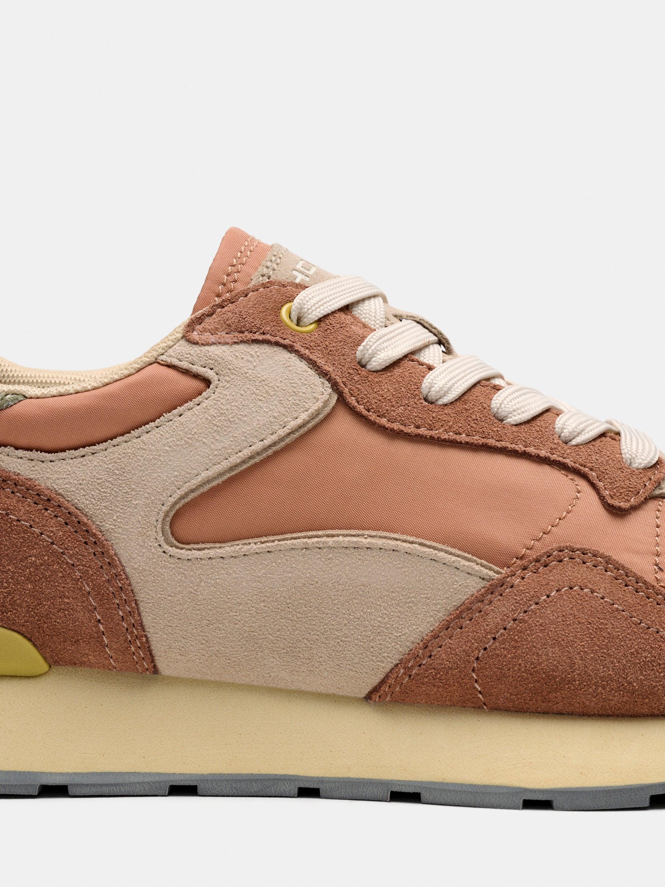 Zapatillas de mujer en piel bajas con suela de goma - Hoff - Melocotón Melocotón-3
