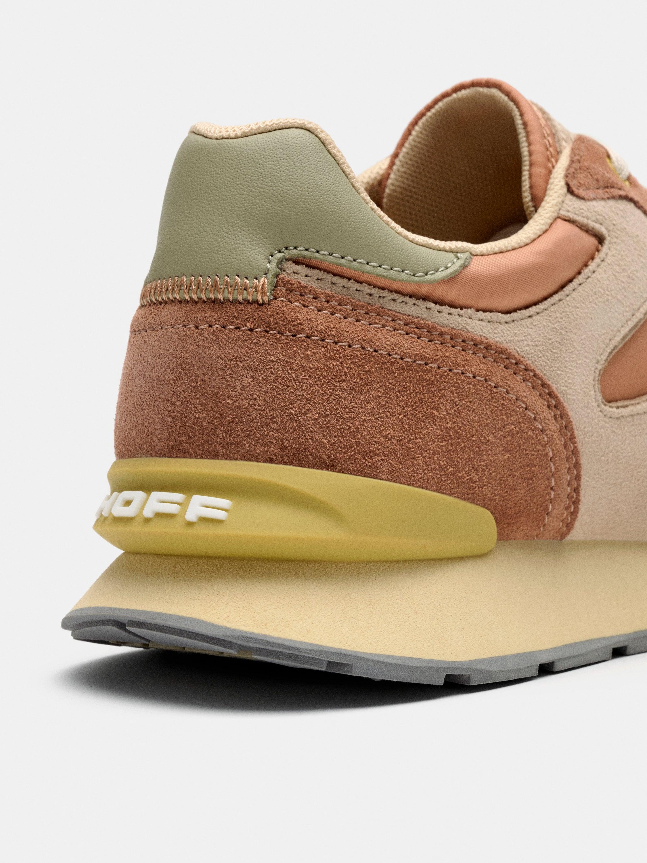 Zapatillas de mujer en piel bajas con suela de goma - Hoff - Melocotón Melocotón-5
