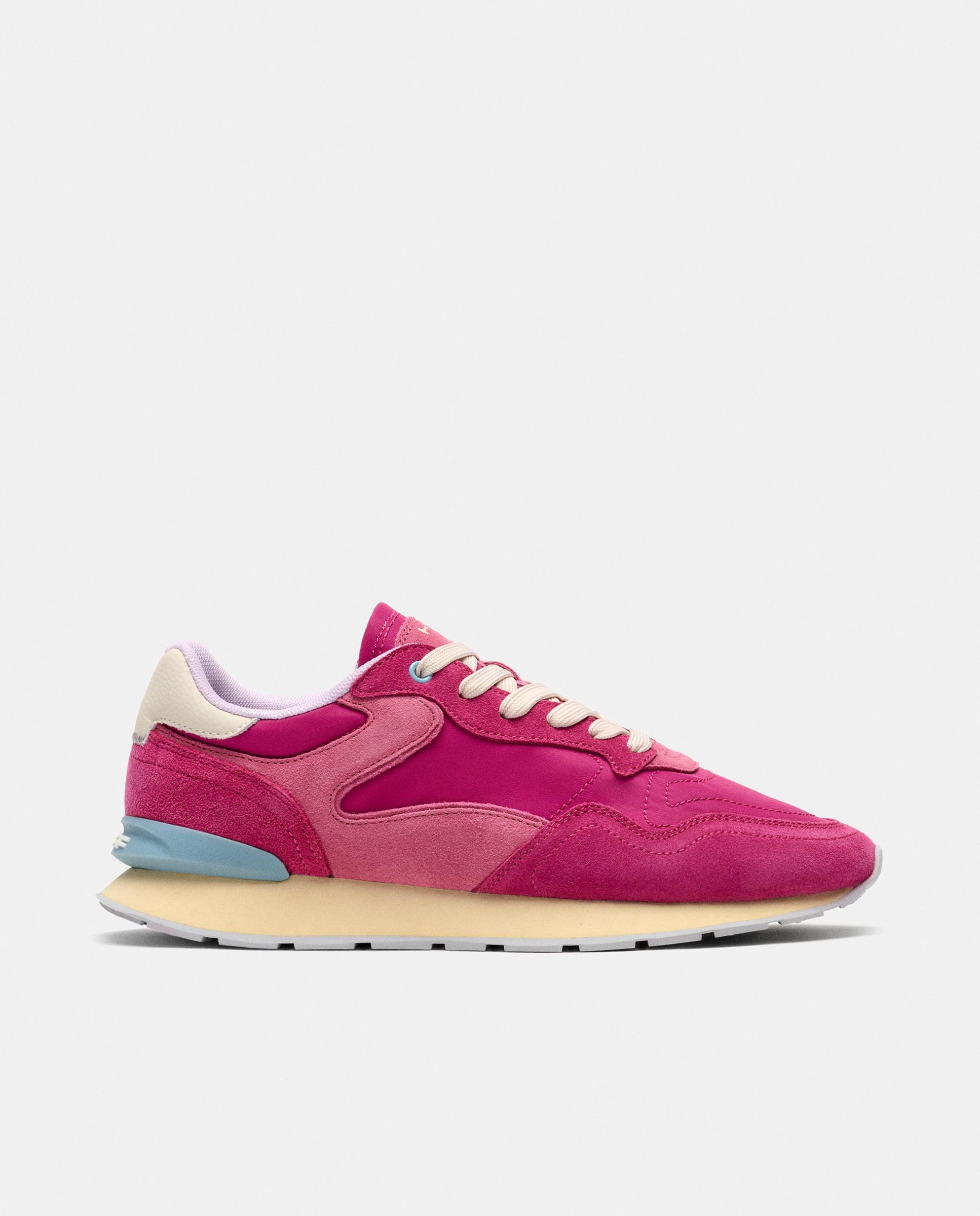 Zapatillas city de piel combinada - Hoff - Fucsia Fucsia-1
