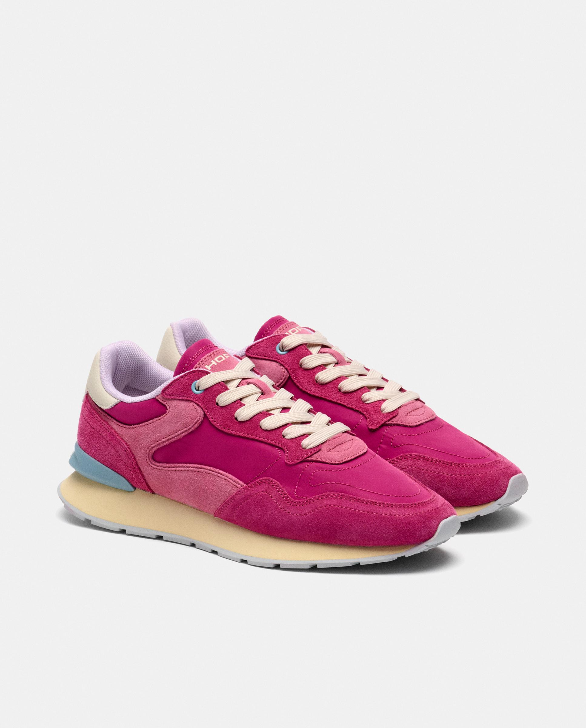 Zapatillas city de piel combinada - Hoff - Fucsia Fucsia-5