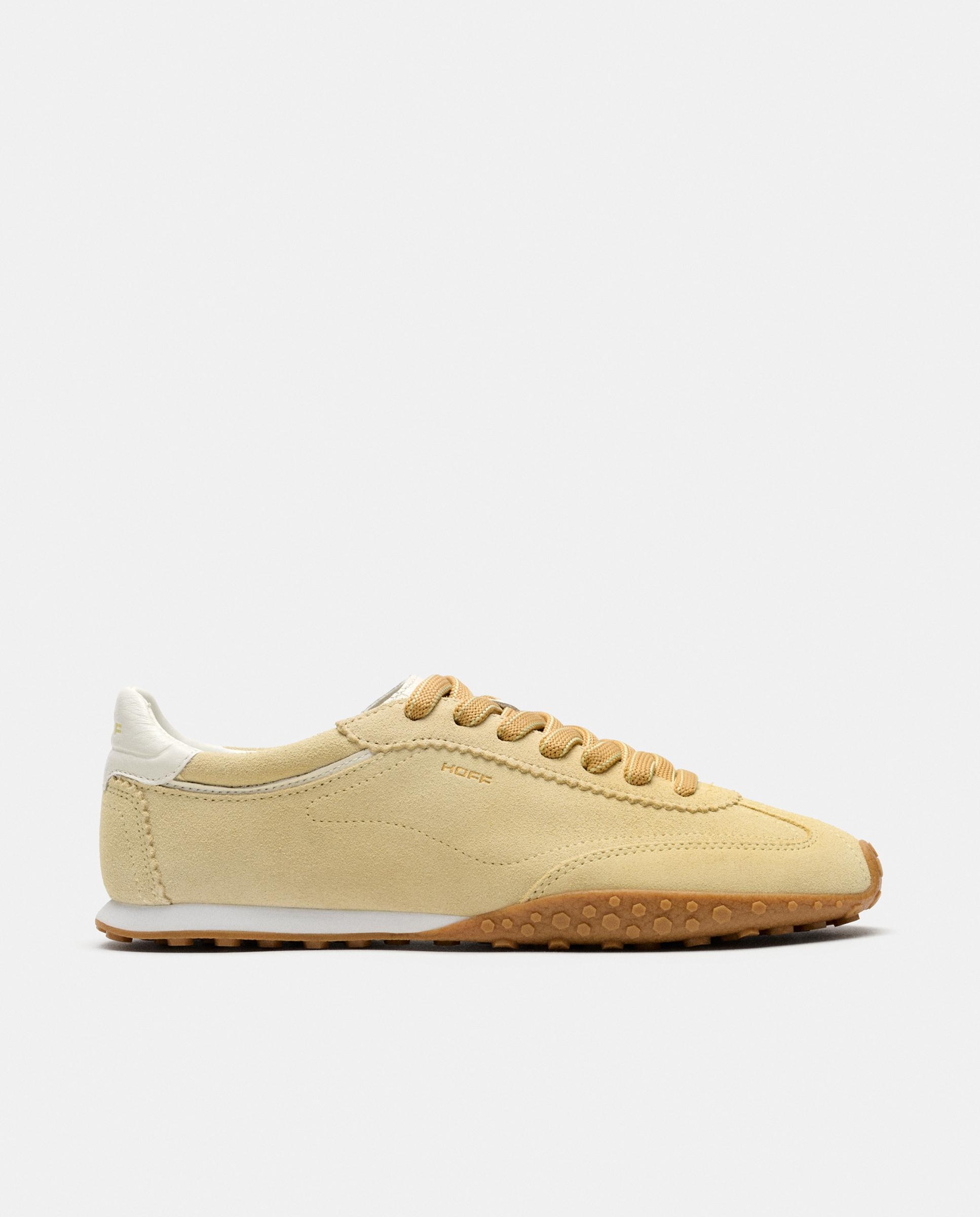 Imagen 0 de Zapatillas deportivas bridge de serraje Amarillo