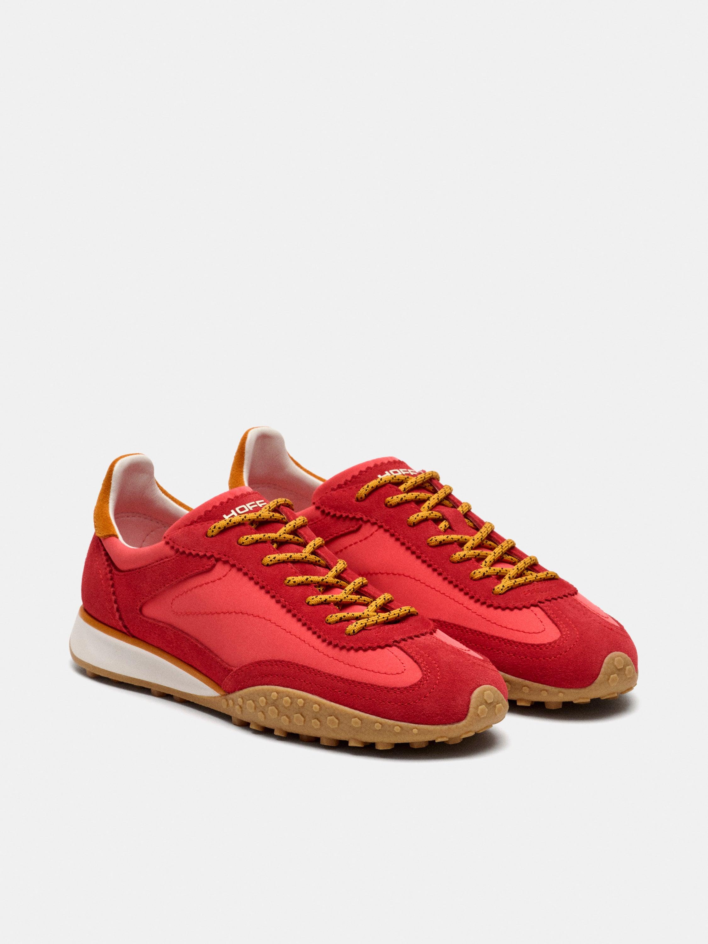 Zapatillas en piel y textil bridge mkii - Hoff - Rojo Rojo-2