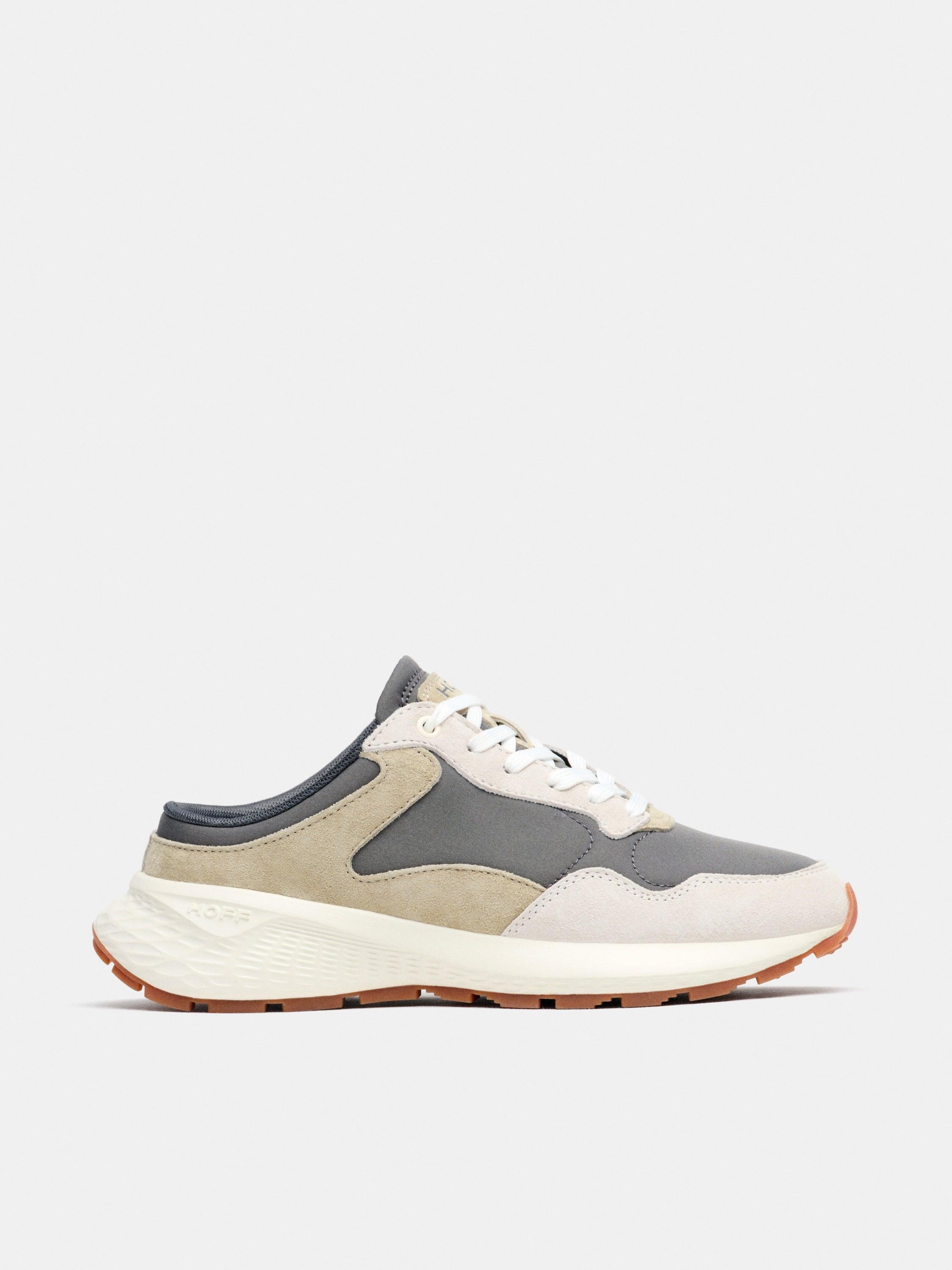Hoff - Zapatillas chunky de mujer en gamuza y textil con cierre de cordones.