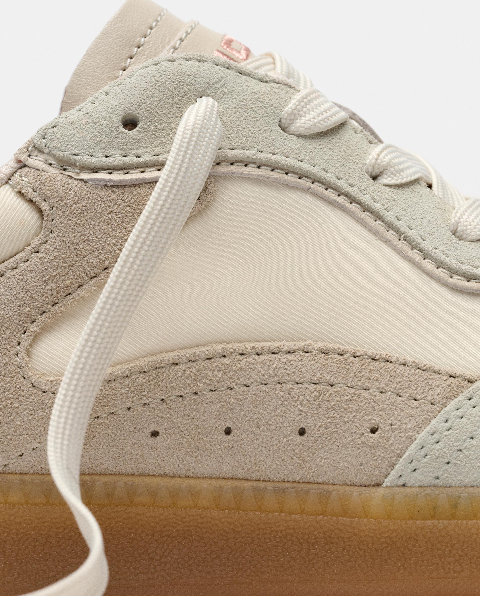 Zapatillas deportivas de mujer park con suela plana - Hoff - Beige Beige-3