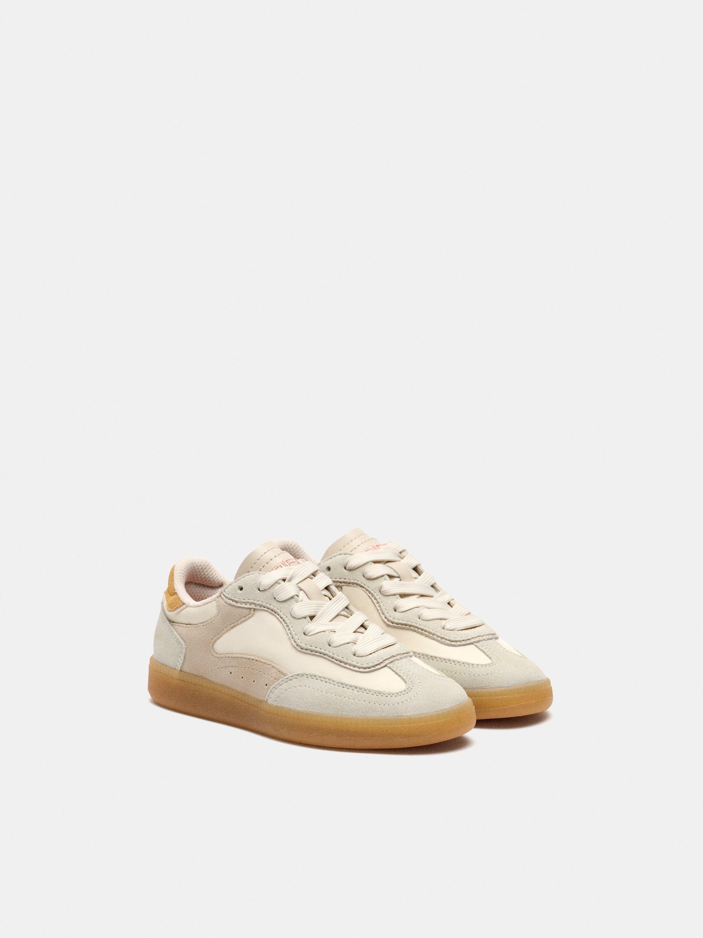 Zapatillas deportivas de niños park kids con refuerzo en talón - Hoff - Beige Beige-2