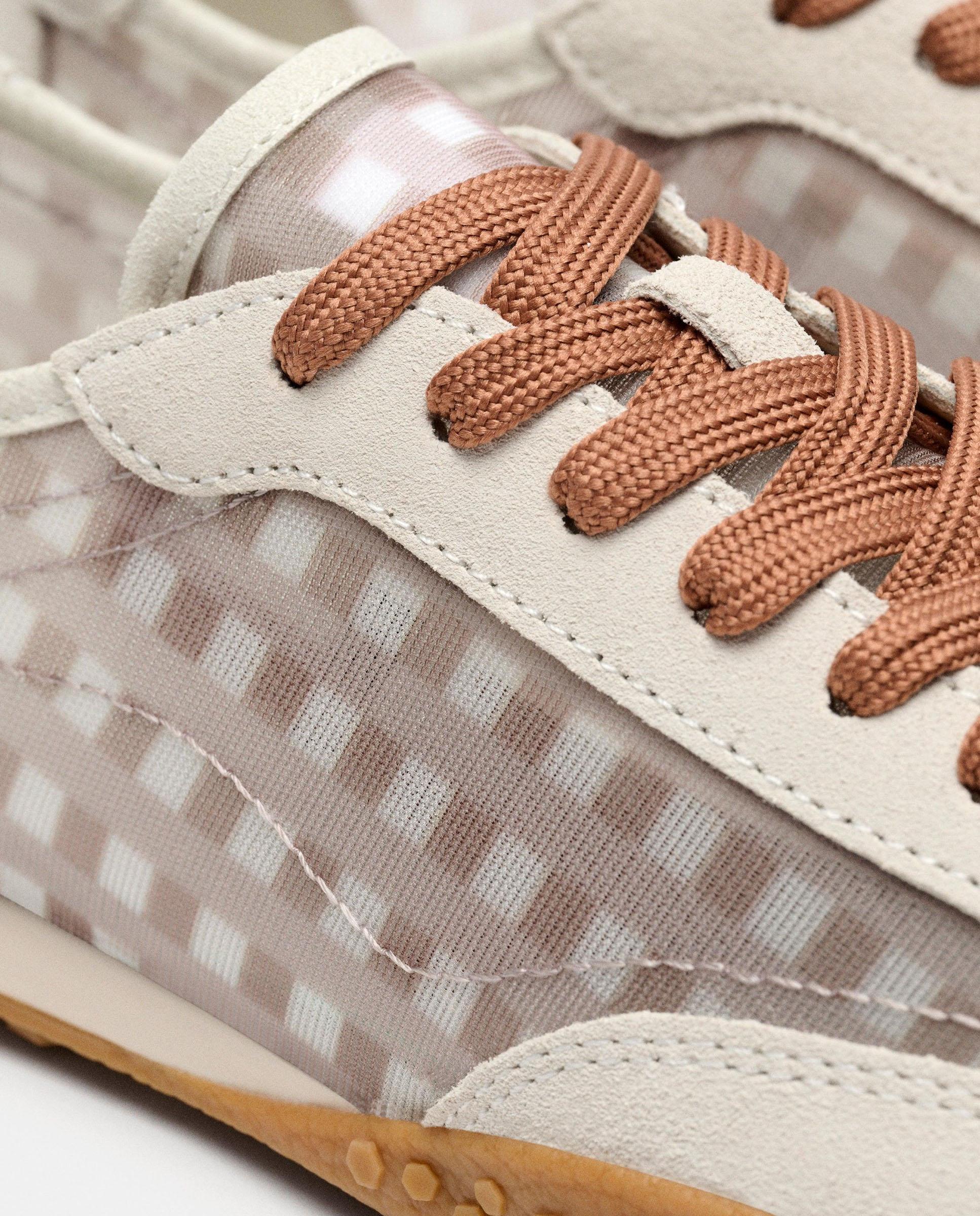 Zapatillas deportivas de mujer bridge vichy - Hoff - Natural Natural-4