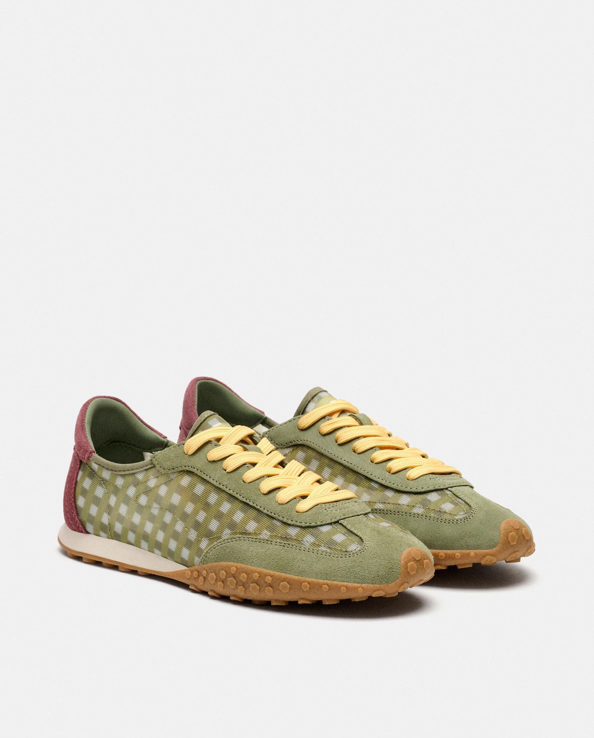 Zapatillas deportivas de mujer bridge vichy - Hoff - Musgo Musgo-2