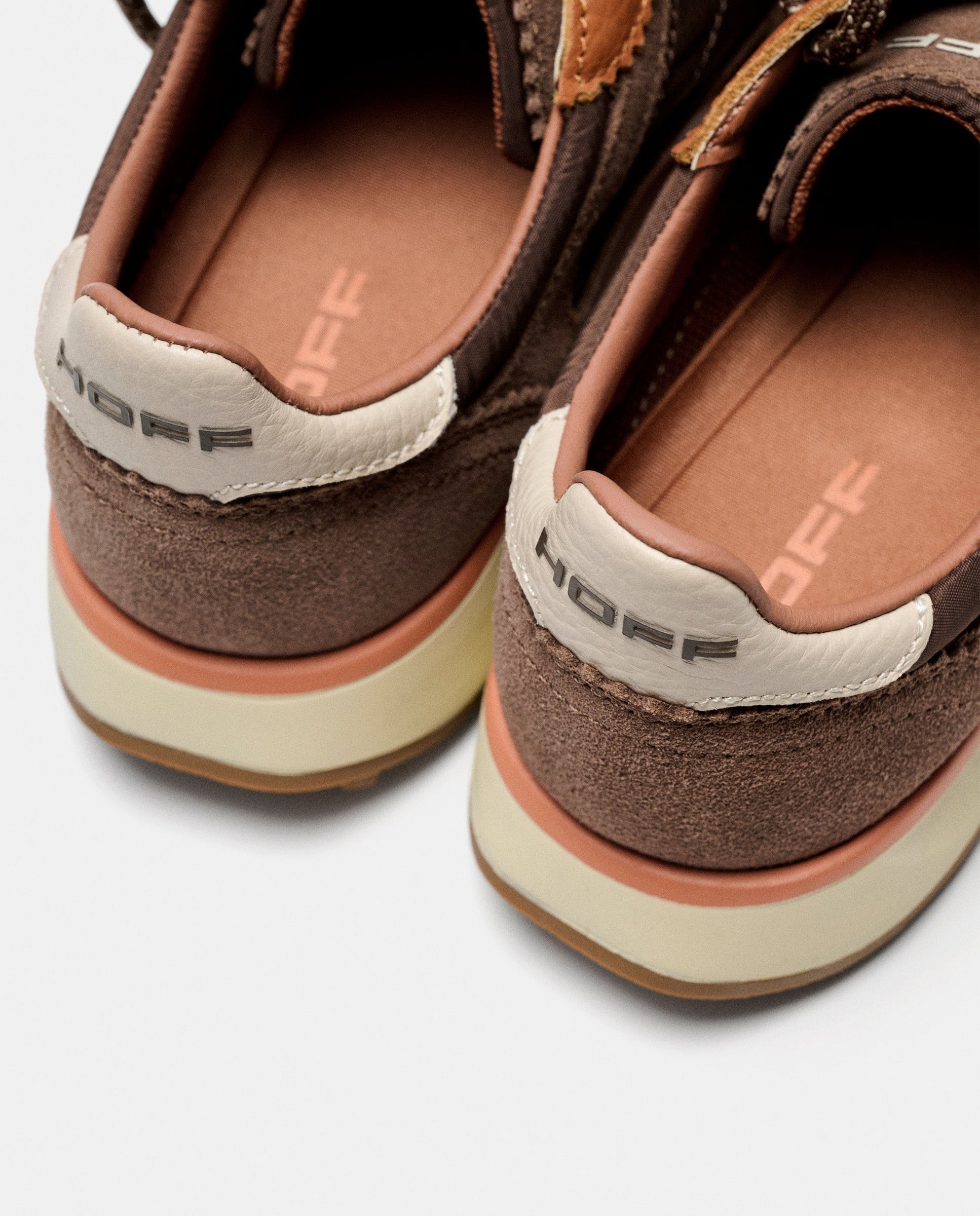 Zapatillas de mujer en piel bajas con suela de goma - Hoff - Marrón oscuro Marrón oscuro-5