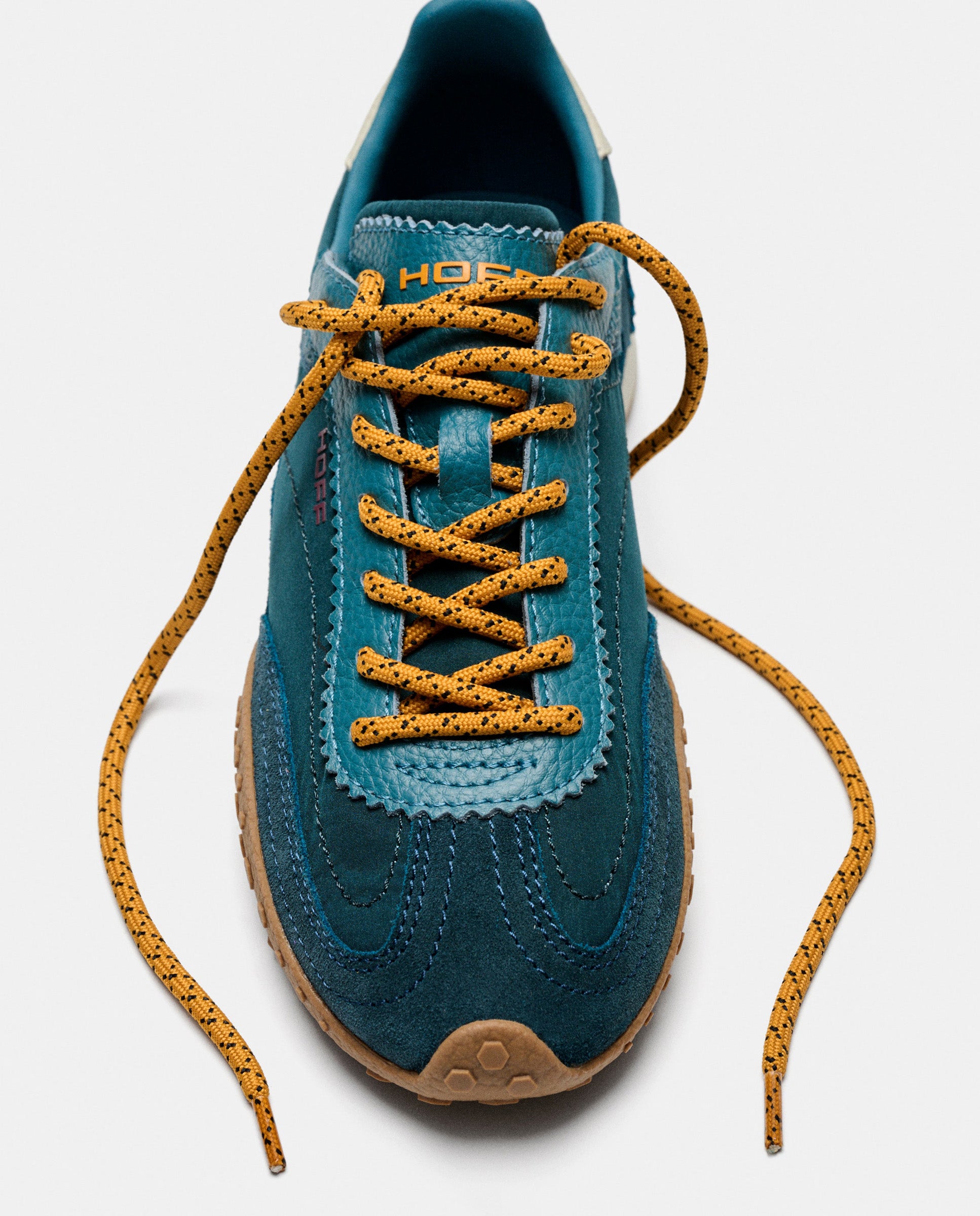 Zapatillas de mujer en piel bajas con suela de goma - Hoff - Verde azulado Verde azulado-4
