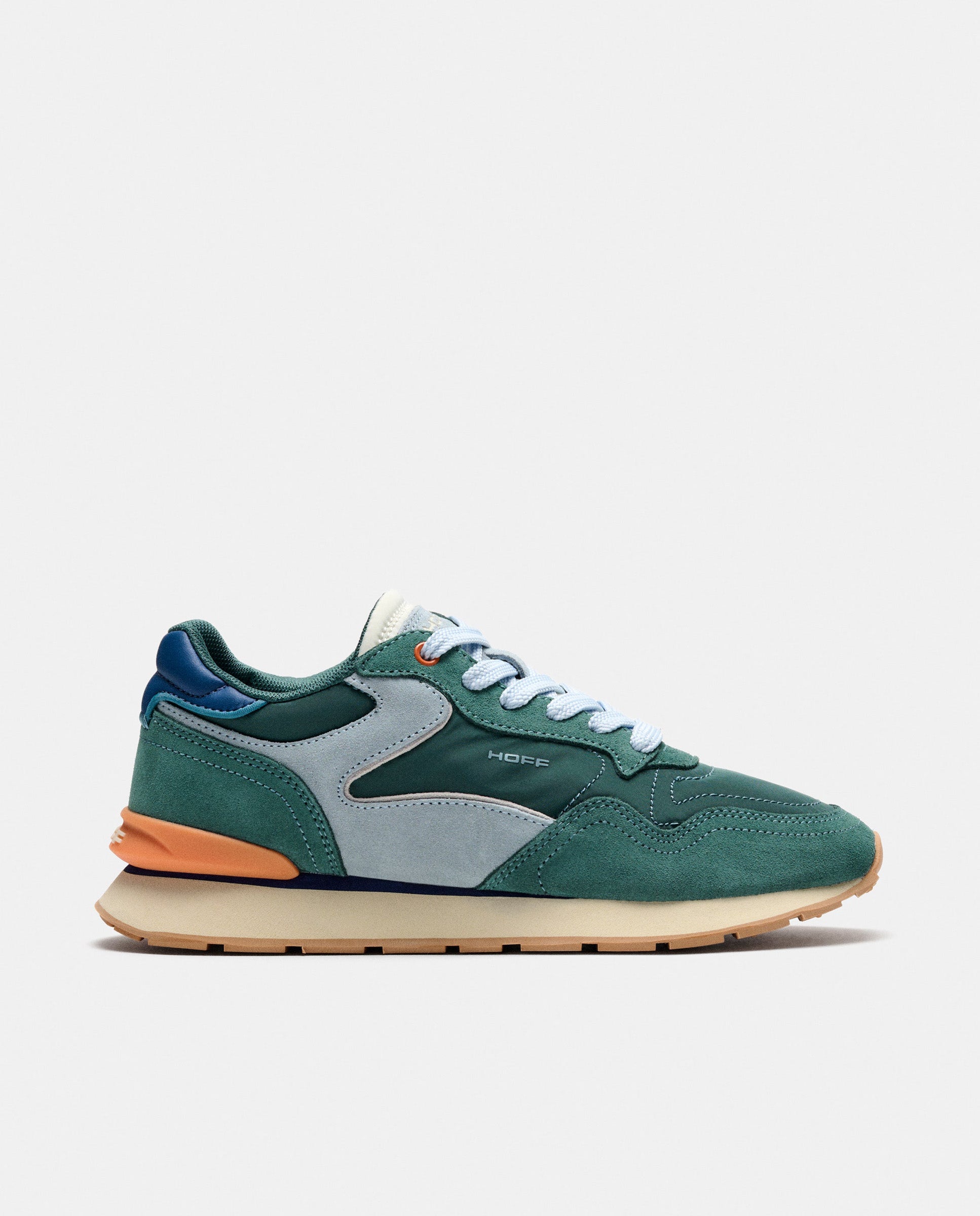 Zapatillas de mujer en piel bajas con suela de goma - Hoff - Verde menta Verde menta-1