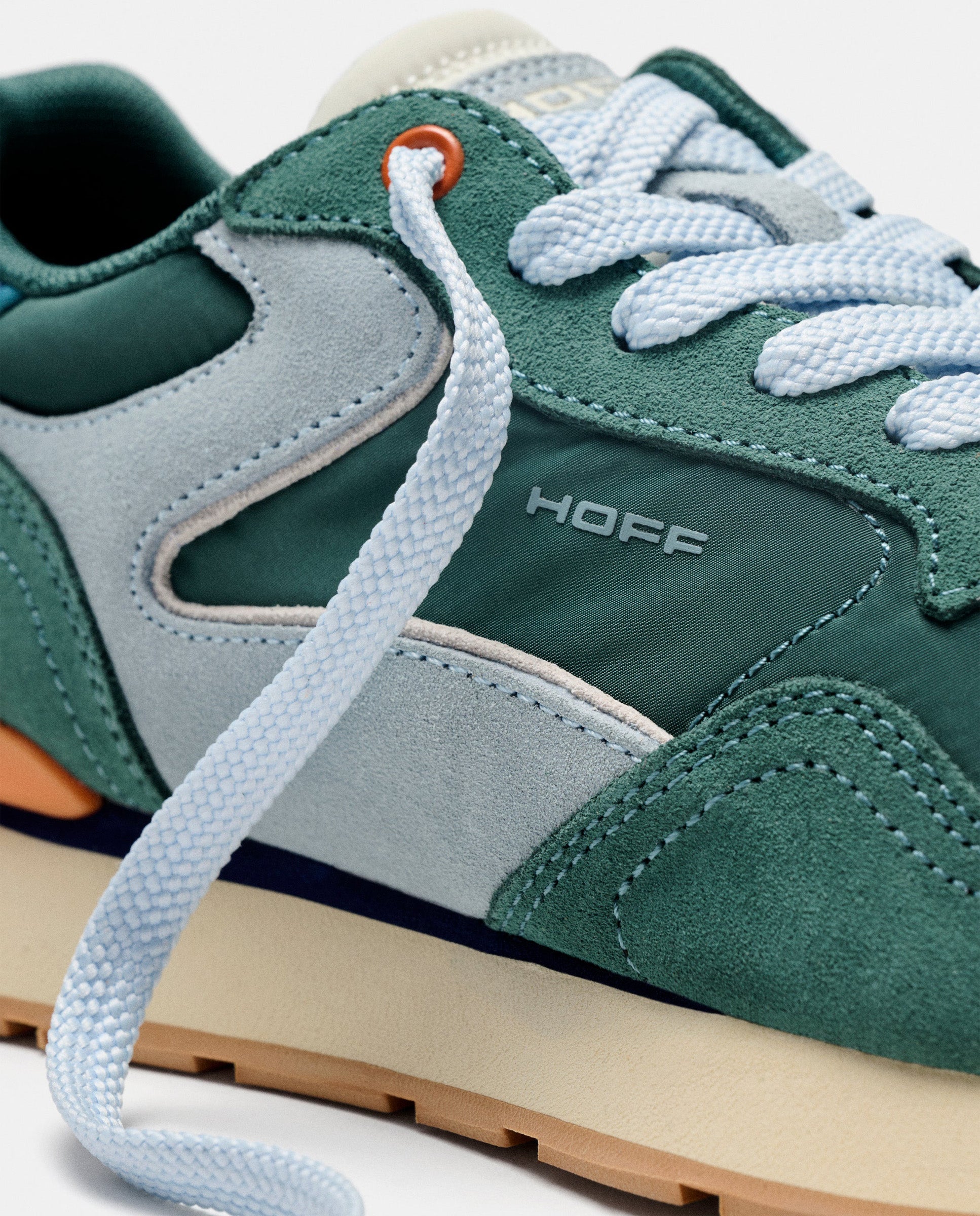 Zapatillas de mujer en piel bajas con suela de goma - Hoff - Verde menta Verde menta-3