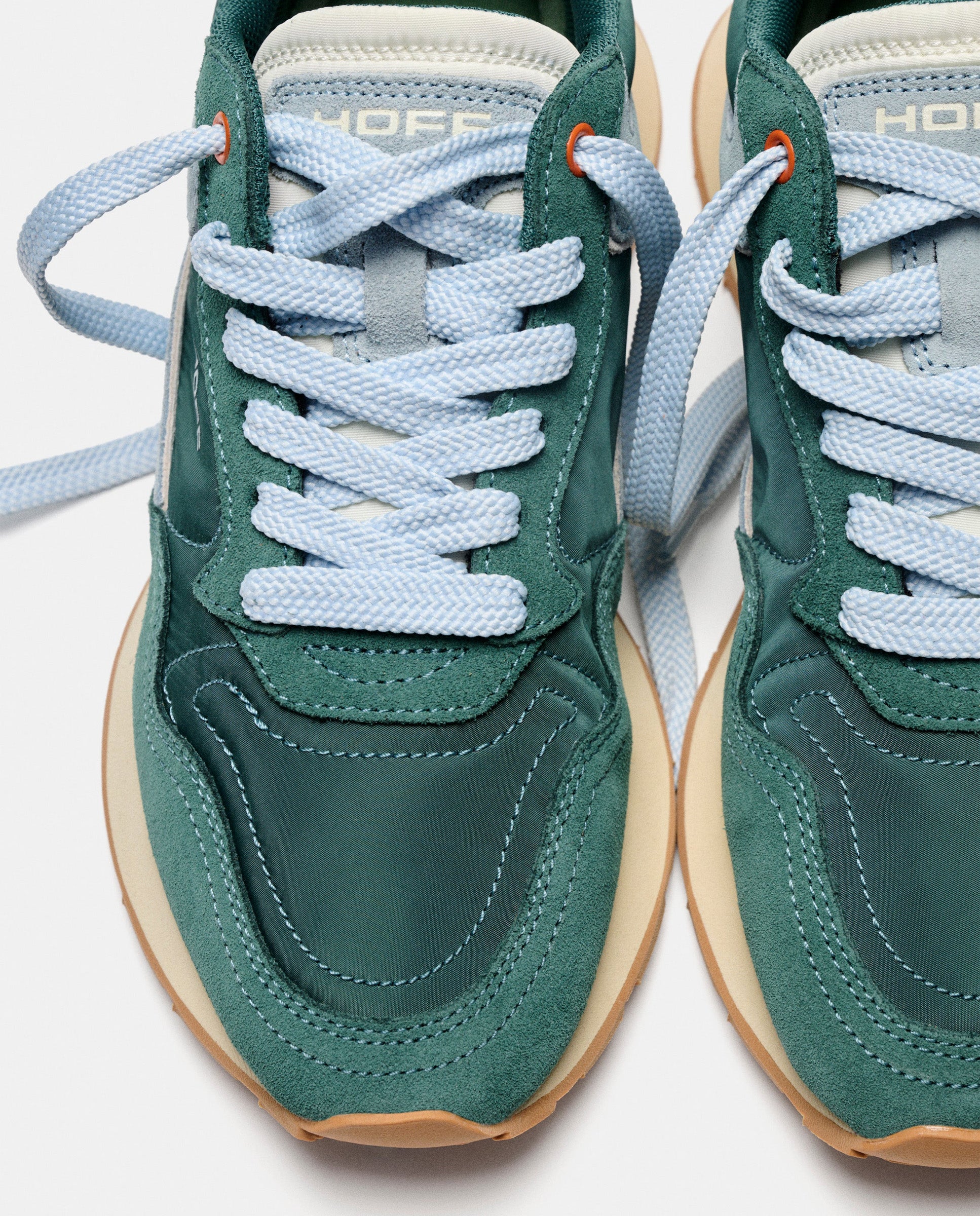 Zapatillas de mujer en piel bajas con suela de goma - Hoff - Verde menta Verde menta-4