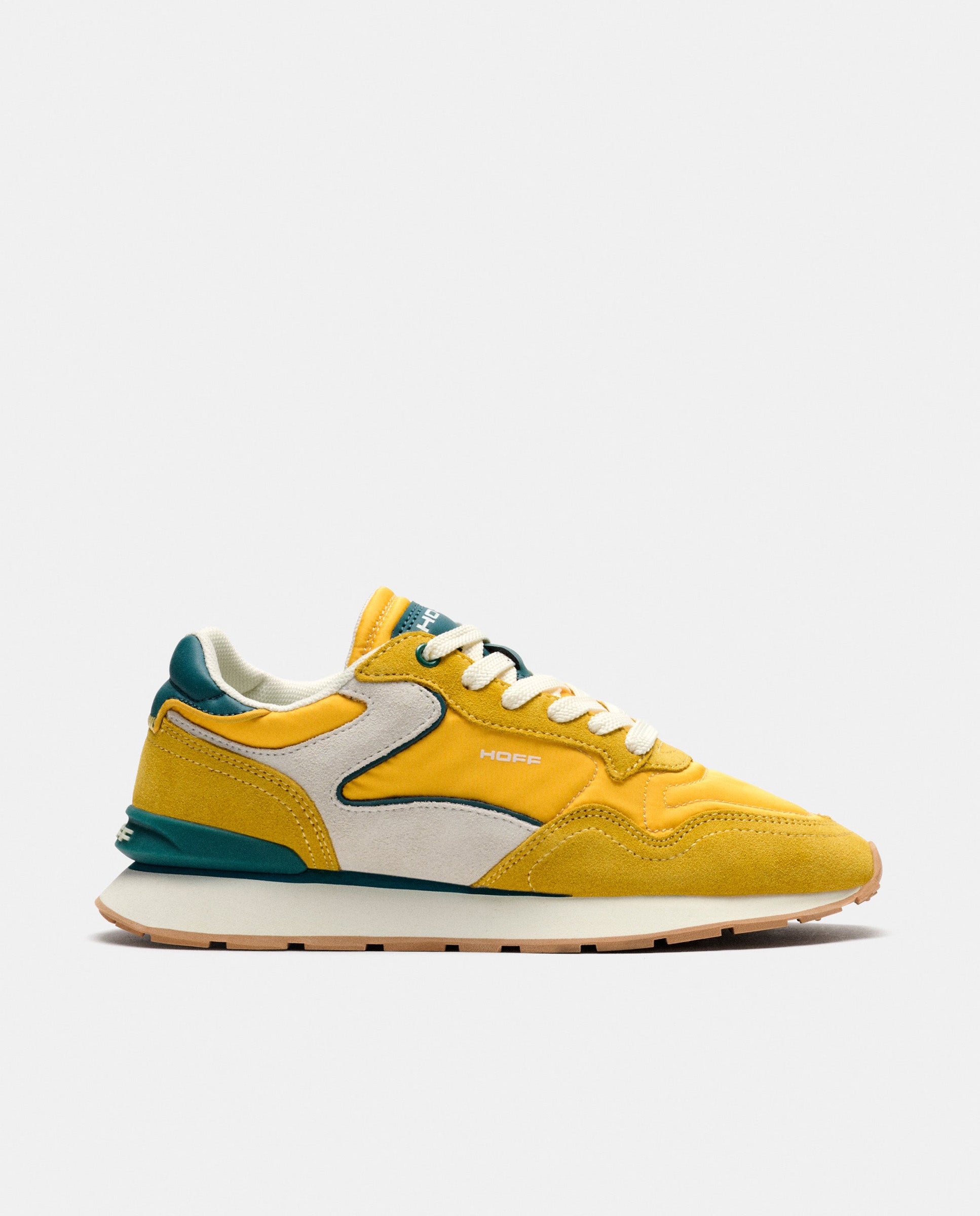 Zapatillas de mujer en piel bajas con suela de goma - Hoff - Amarillo Amarillo-1
