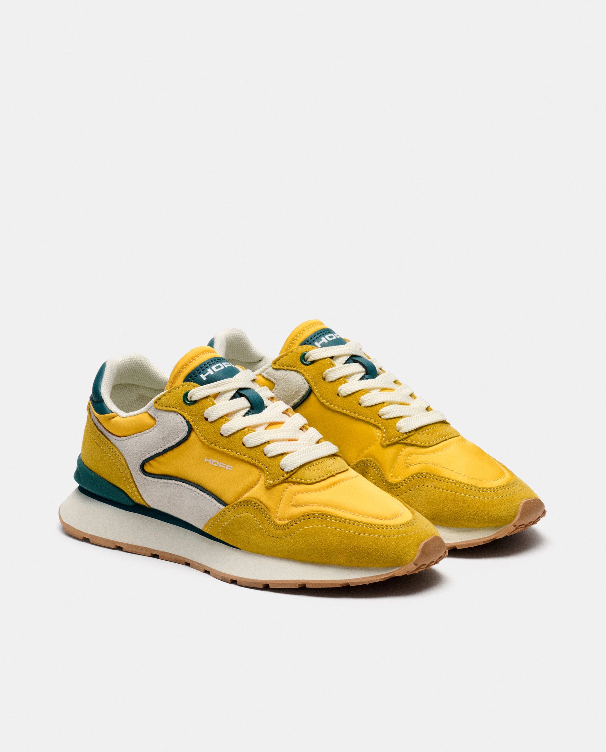 Zapatillas de mujer en piel bajas con suela de goma - Hoff - Amarillo Amarillo-2