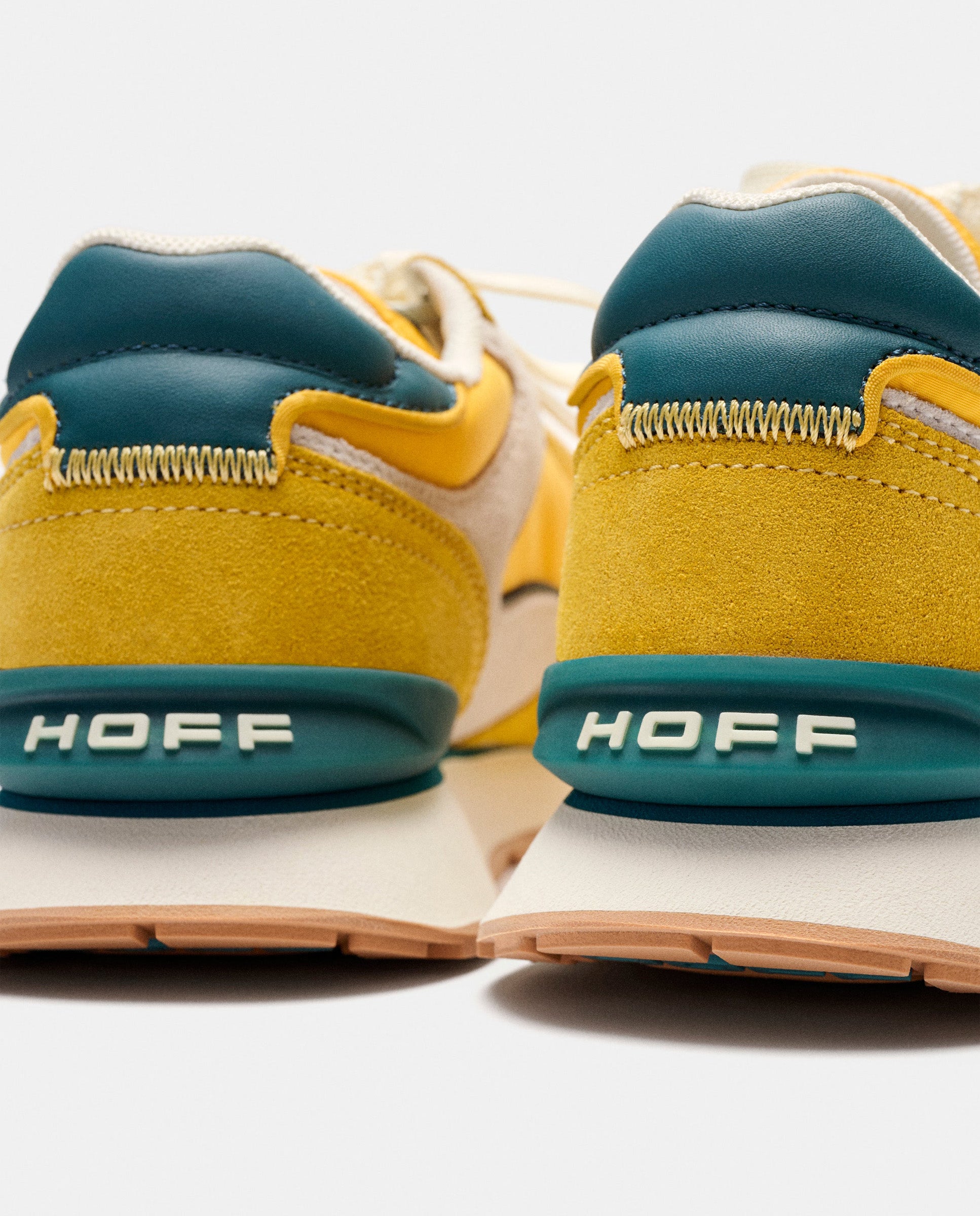 Zapatillas de mujer en piel bajas con suela de goma - Hoff - Amarillo Amarillo-5
