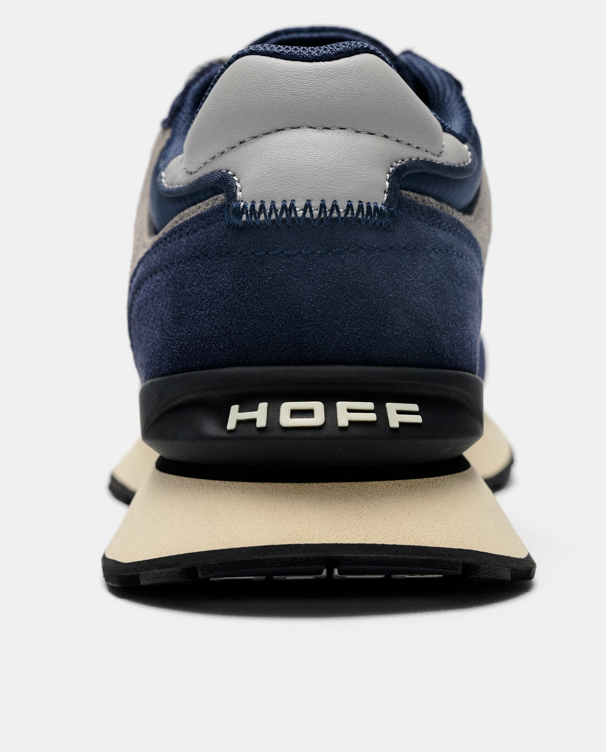 Zapatillas de caballero en piel bajas con suela de goma - Hoff - Azul Azul-6