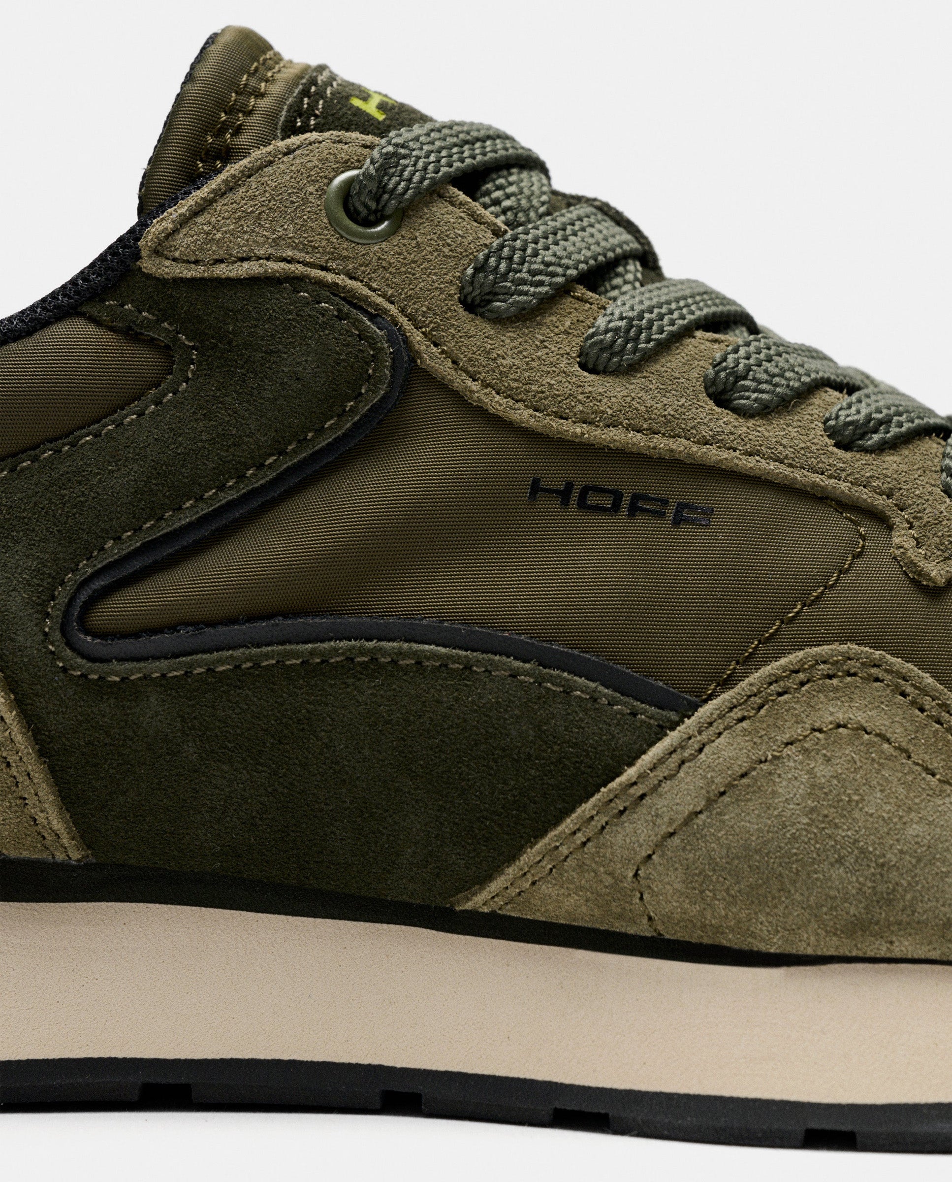 Zapatillas city de piel combinada - Hoff - Verde Verde-3