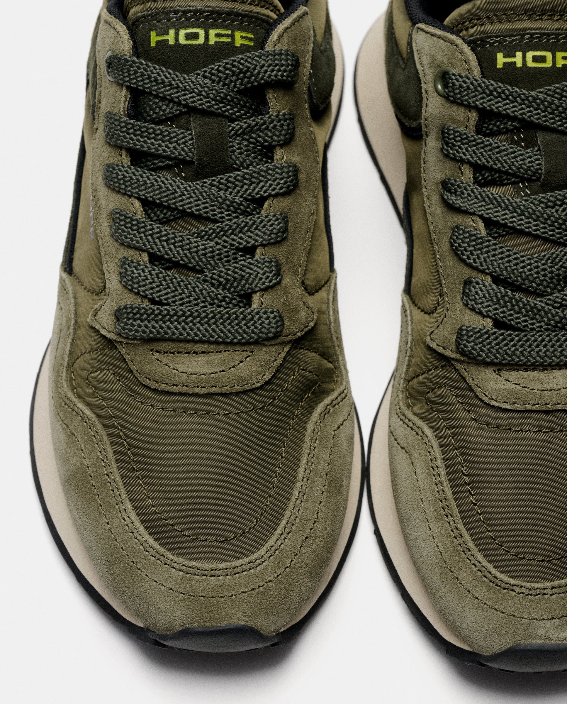 Zapatillas city de piel combinada - Hoff - Verde Verde-4