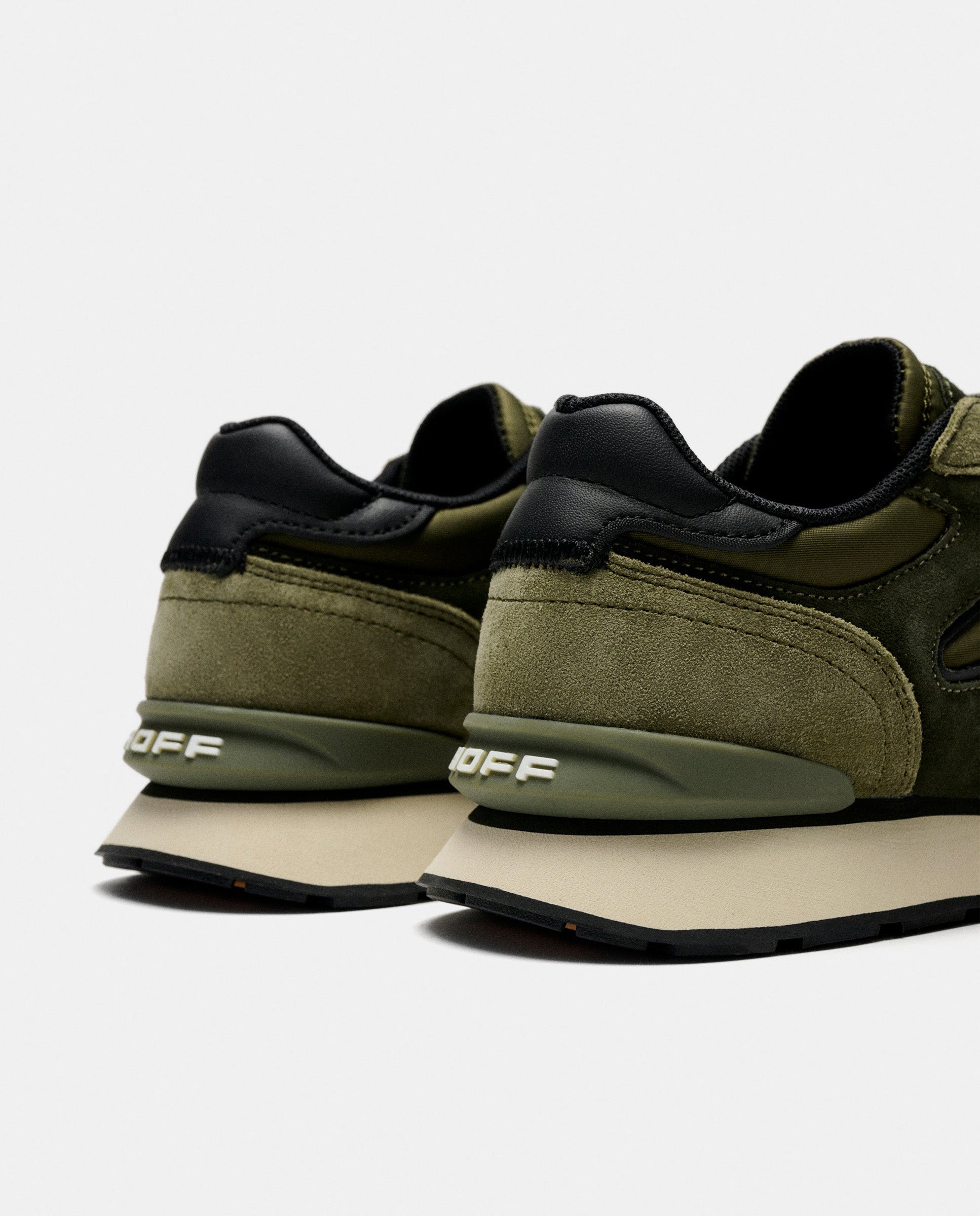 Zapatillas city de piel combinada - Hoff - Verde Verde-5
