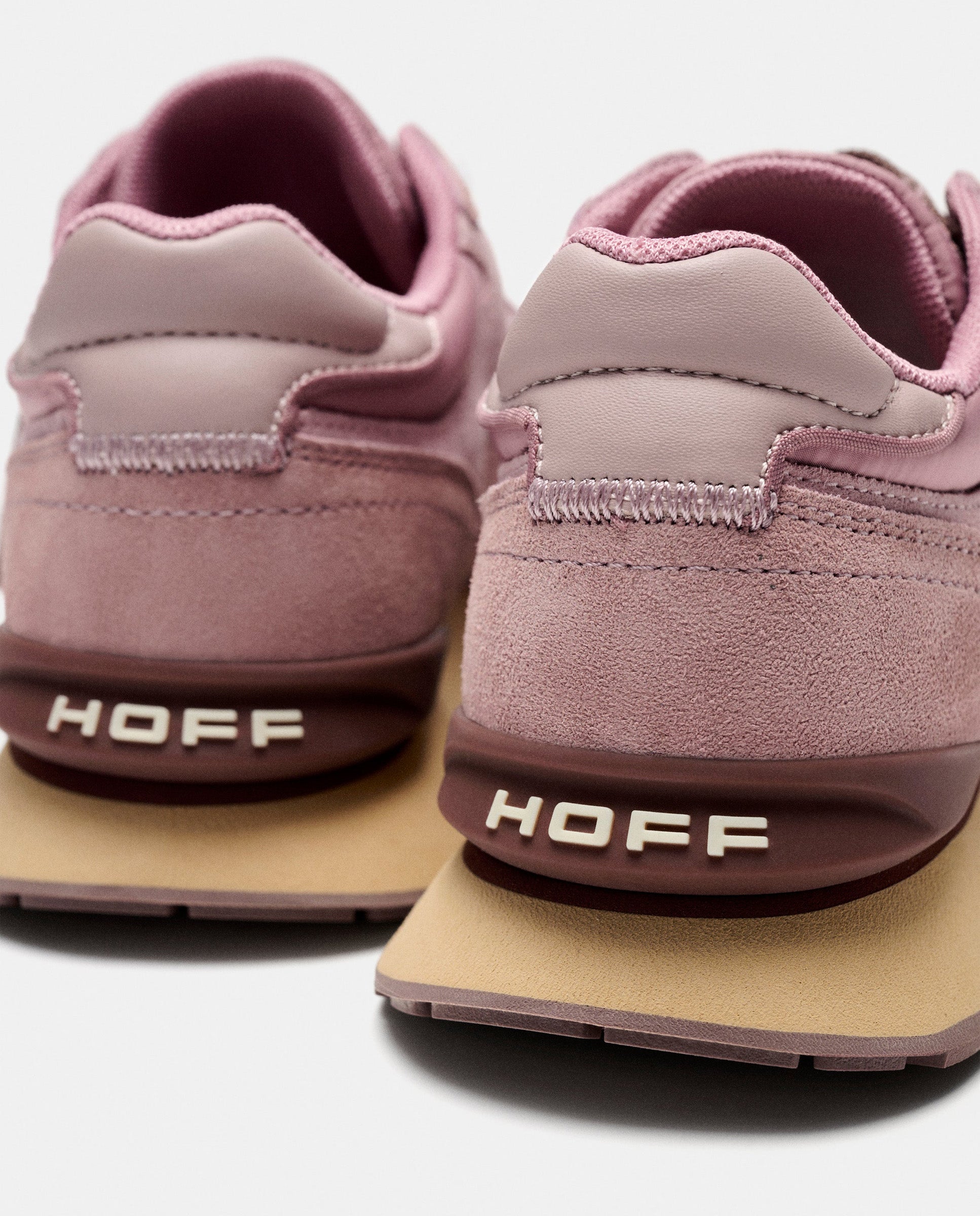 Zapatillas de mujer en piel bajas con suela de goma - Hoff - Rosa Rosa-5