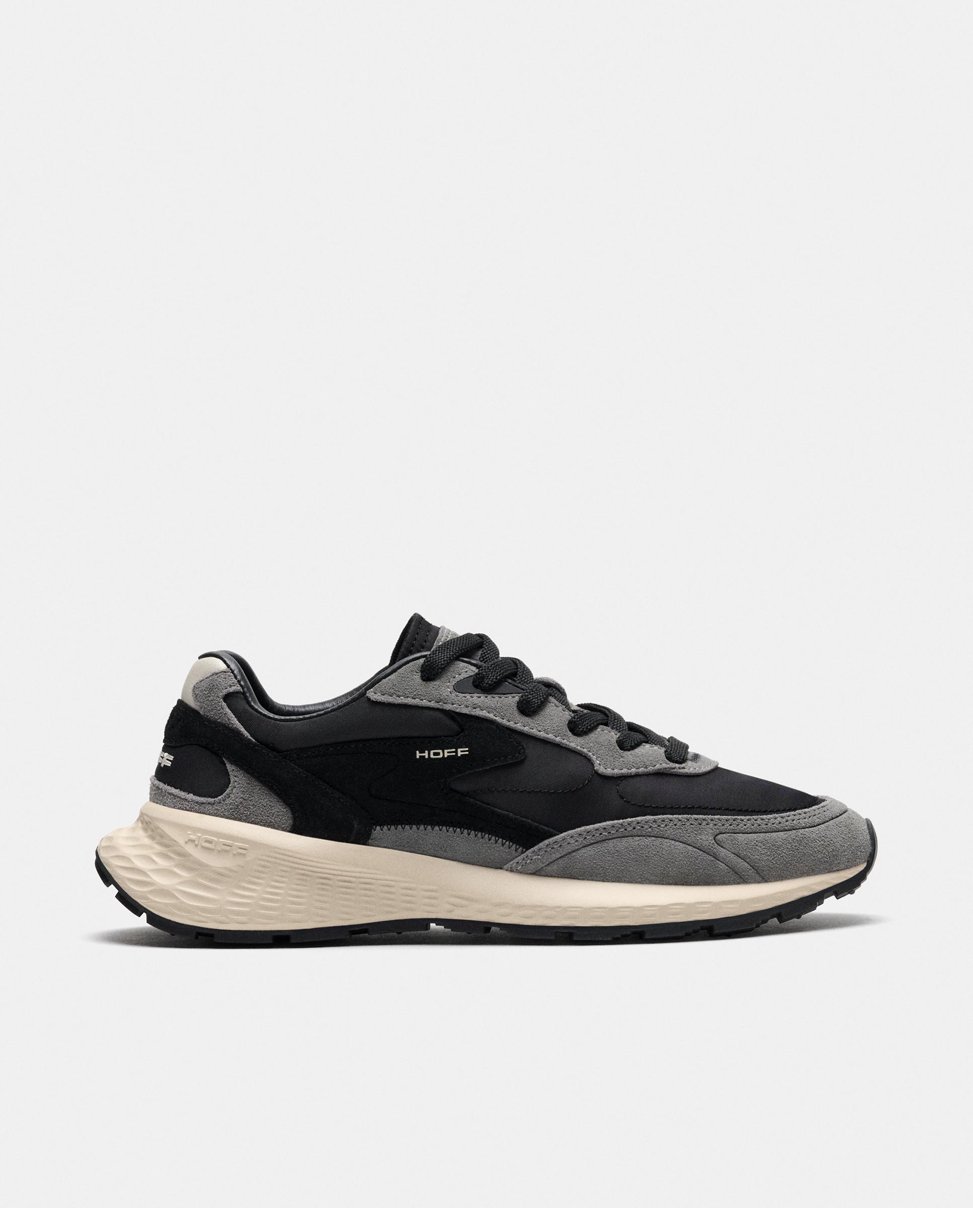 Imagen 1 de Zapatillas de mujer en piel bajas con suela de goma - Hoff - Negro Negro