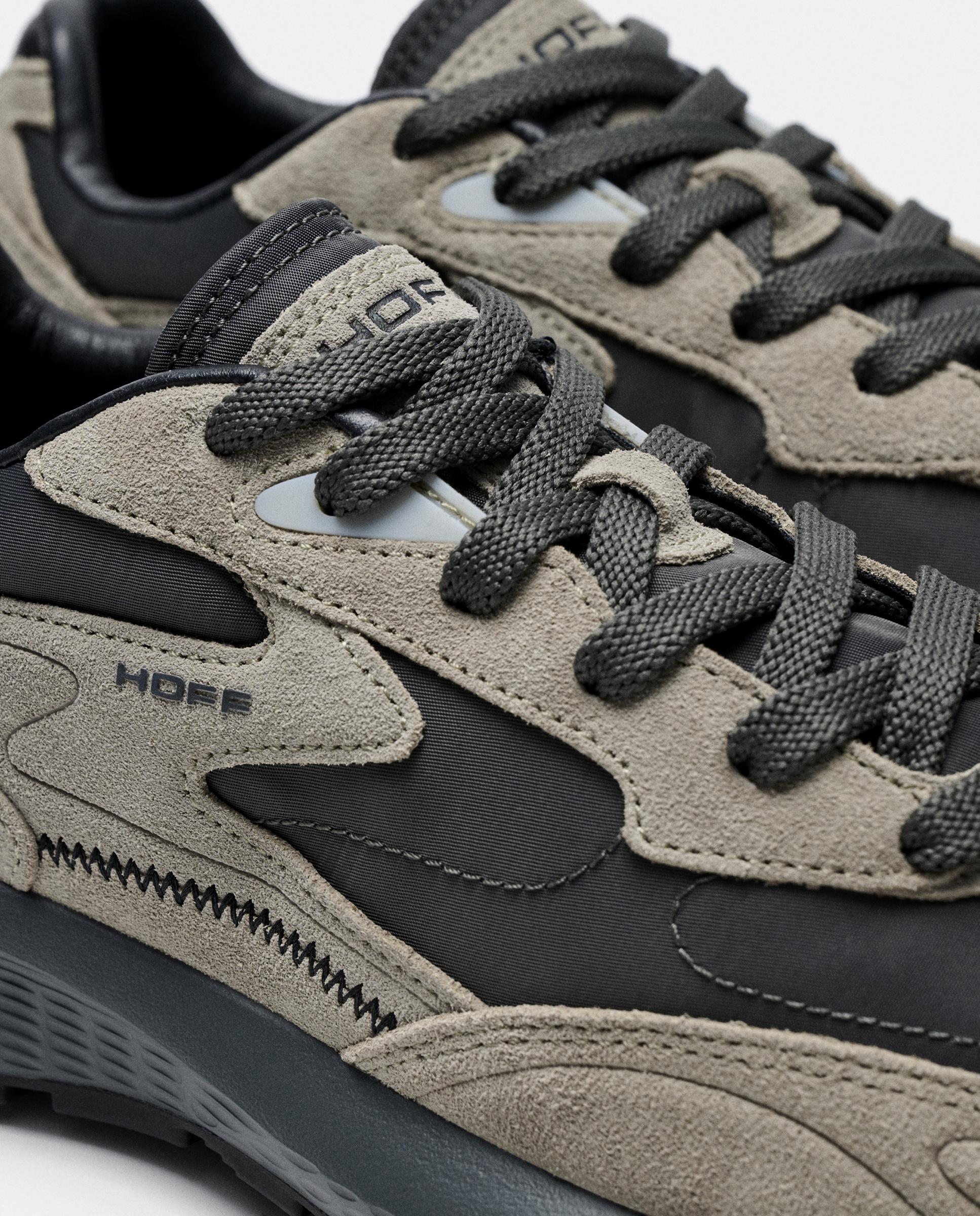 Imagen 6 de Zapatillas de mujer en piel bajas con suela de goma - Hoff - Gris Gris