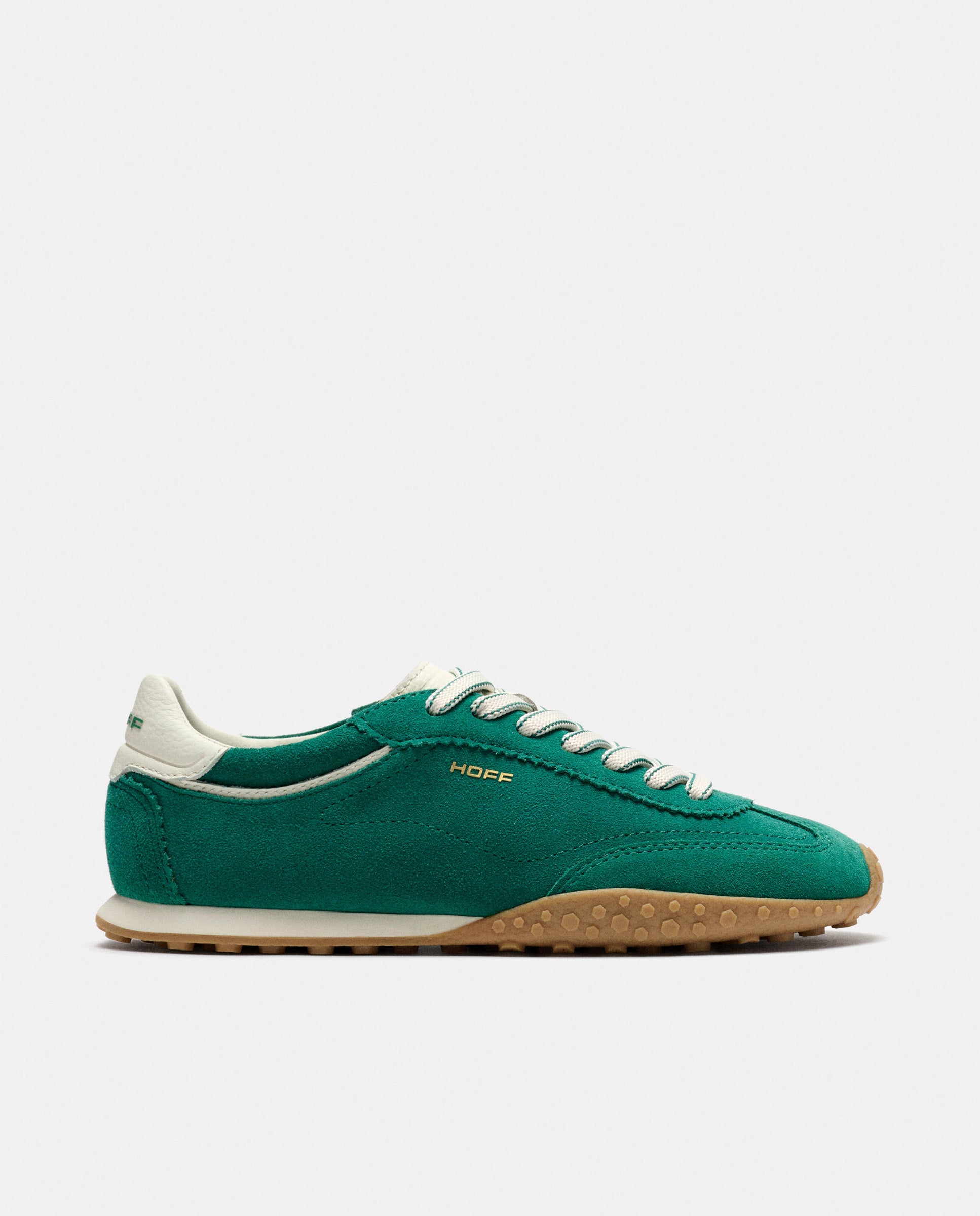 Zapatillas de mujer en piel bajas con suela de goma - Hoff - Verde menta Verde menta-1
