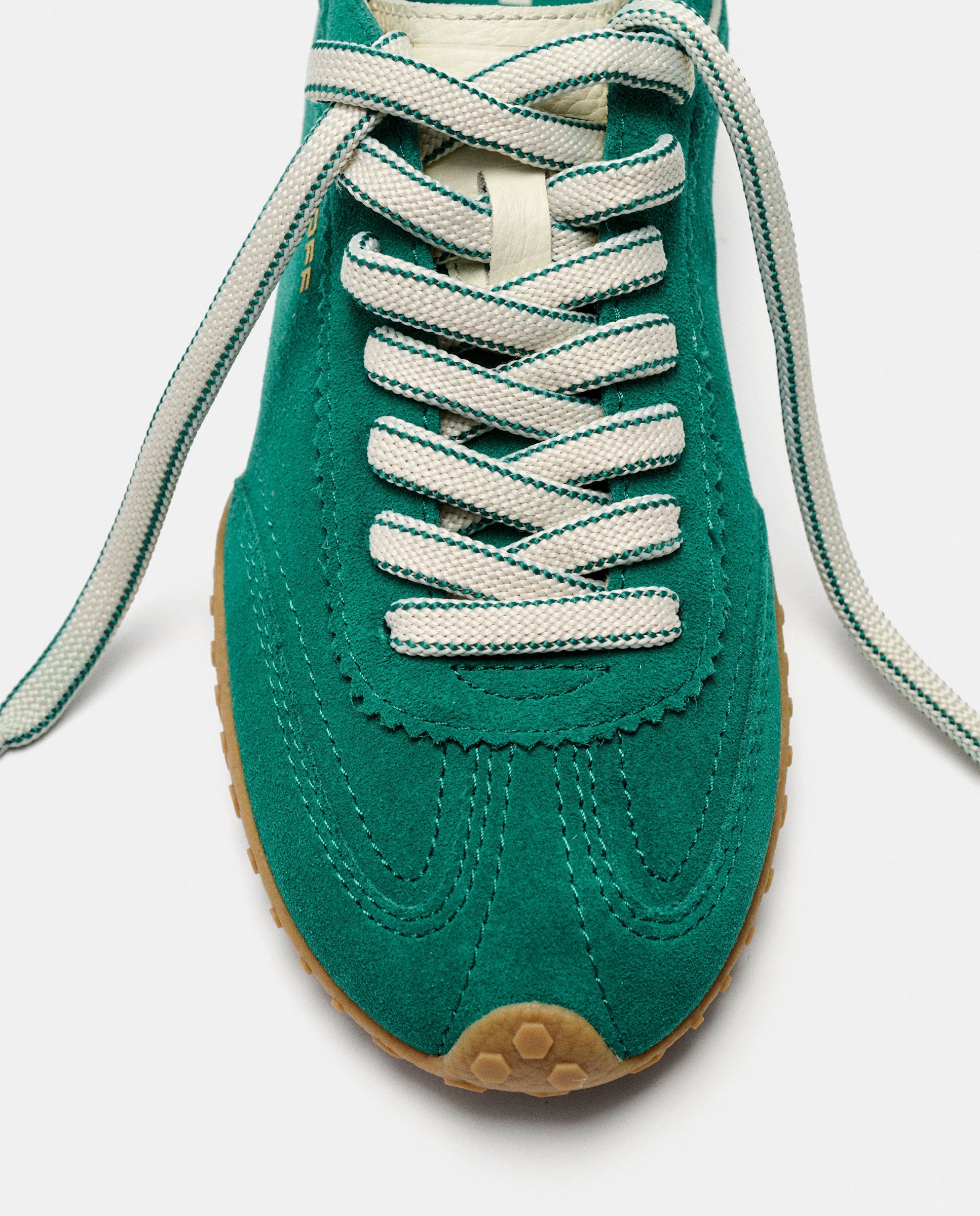 Zapatillas de mujer en piel bajas con suela de goma - Hoff - Verde menta Verde menta-4