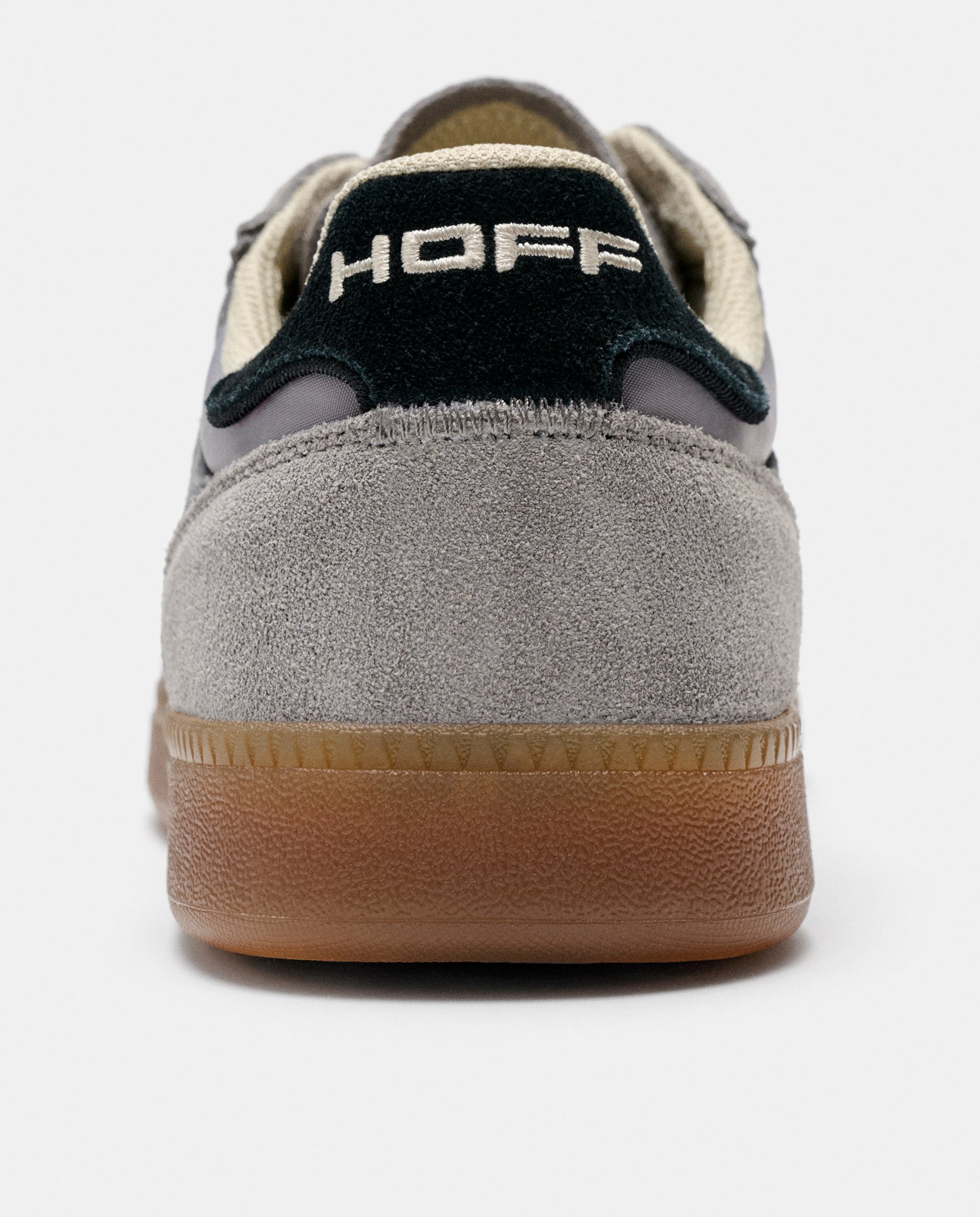 Zapatillas de mujer en piel bajas con suela de goma - Hoff - Gris Gris-5