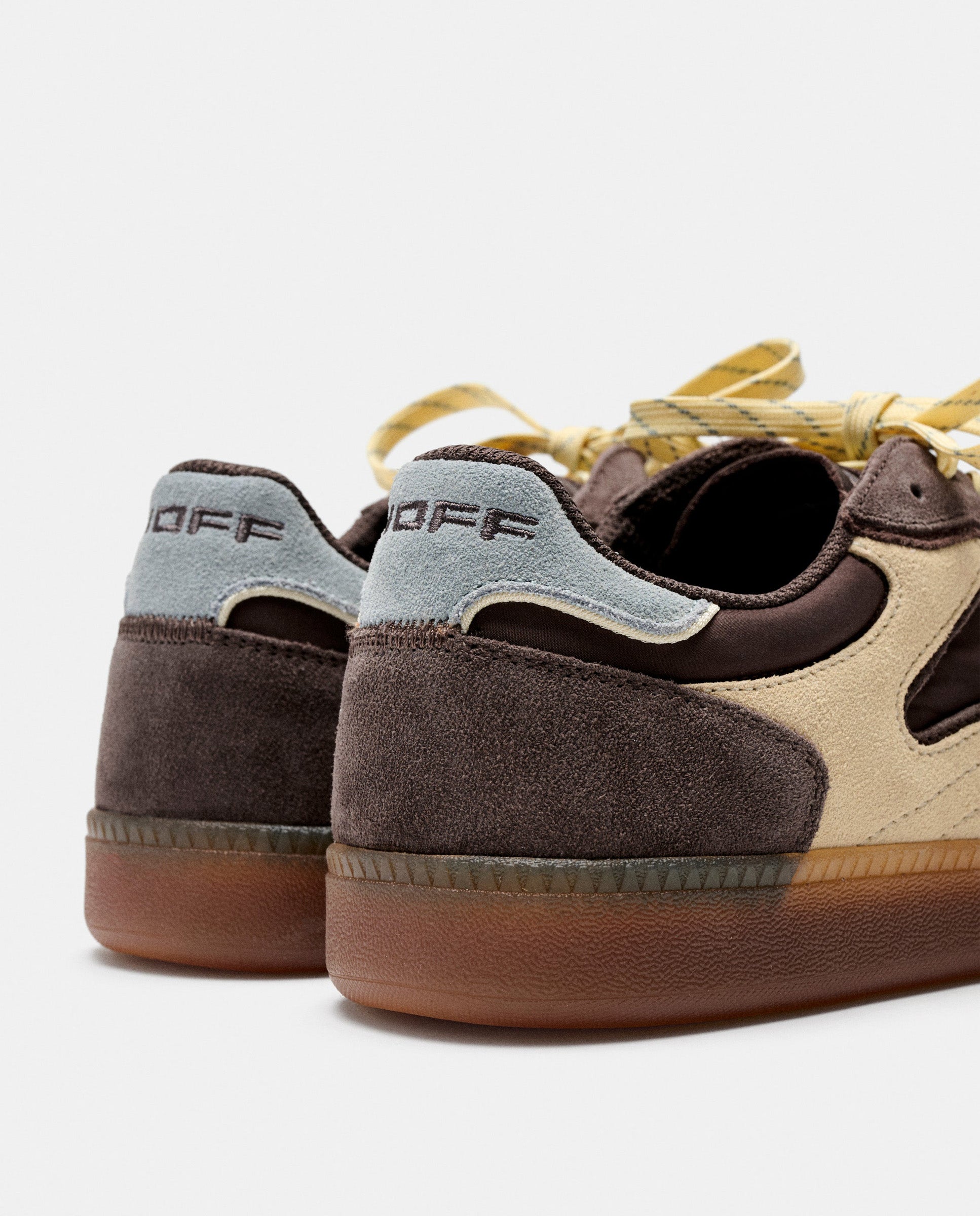 Zapatillas de mujer en piel bajas con suela de goma - Hoff - Marrón chocolate Marrón chocolate-5