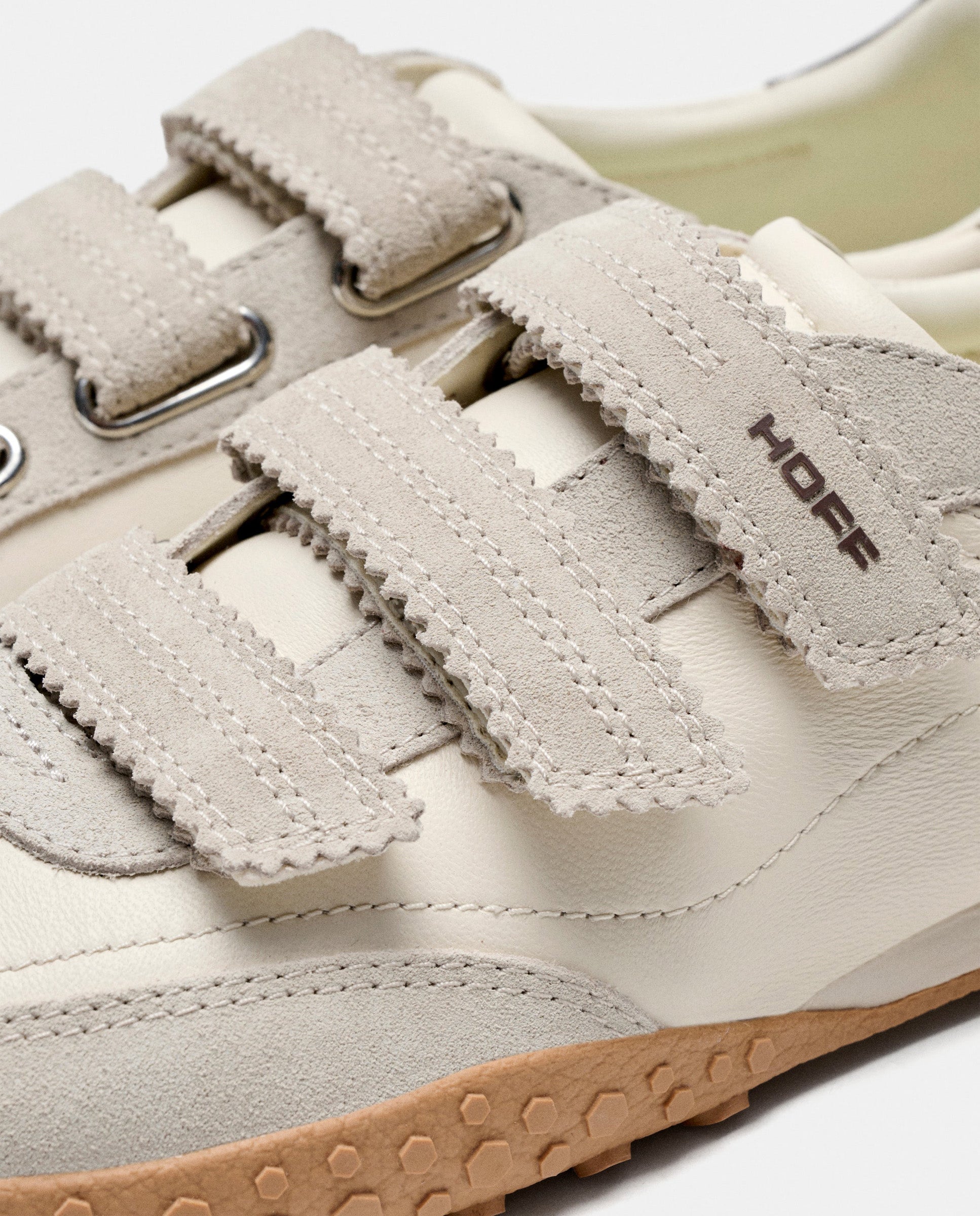 Zapatillas de mujer en piel bajas con suela de goma - Hoff - Beige Beige-3