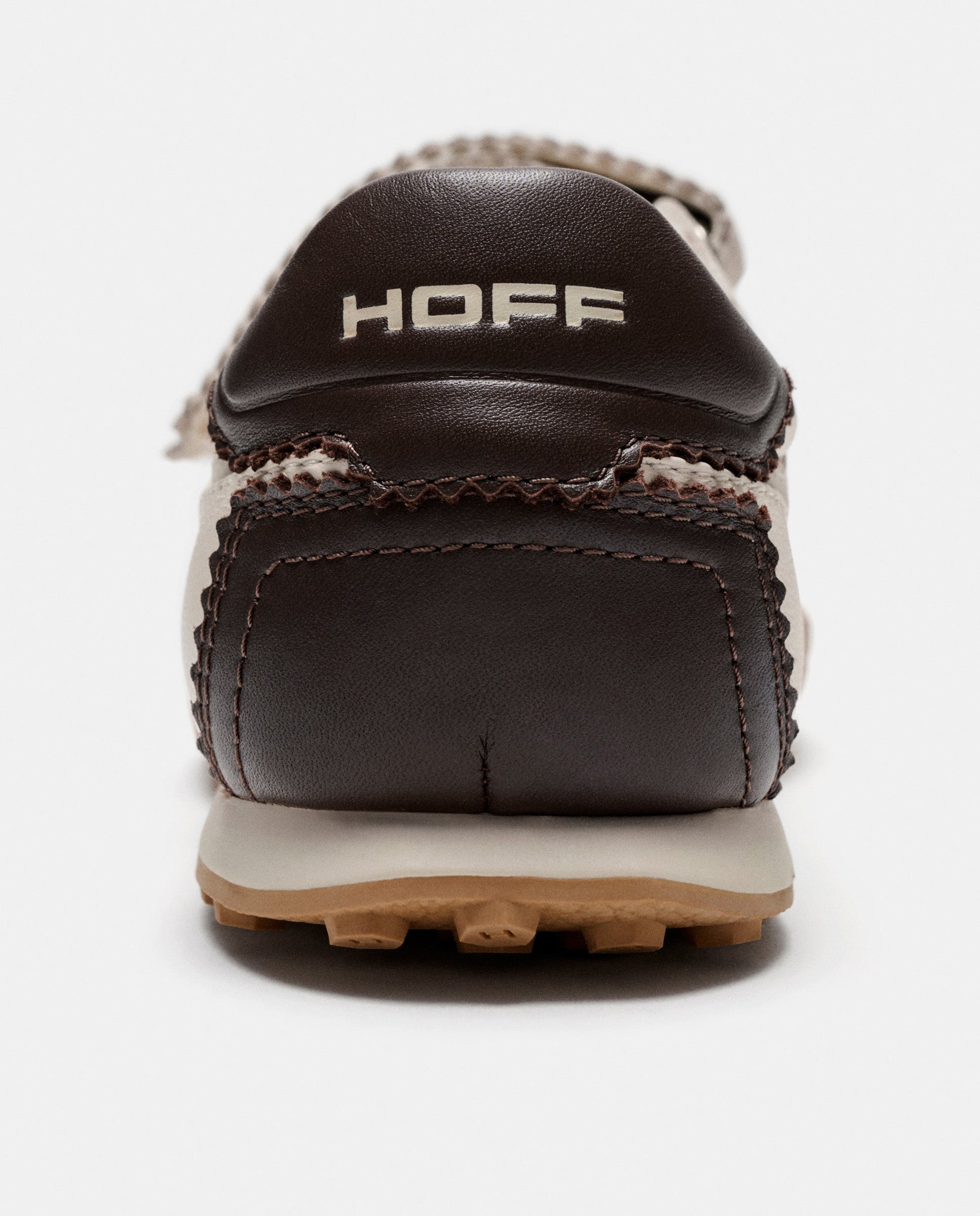 Zapatillas de mujer en piel bajas con suela de goma - Hoff - Beige Beige-5