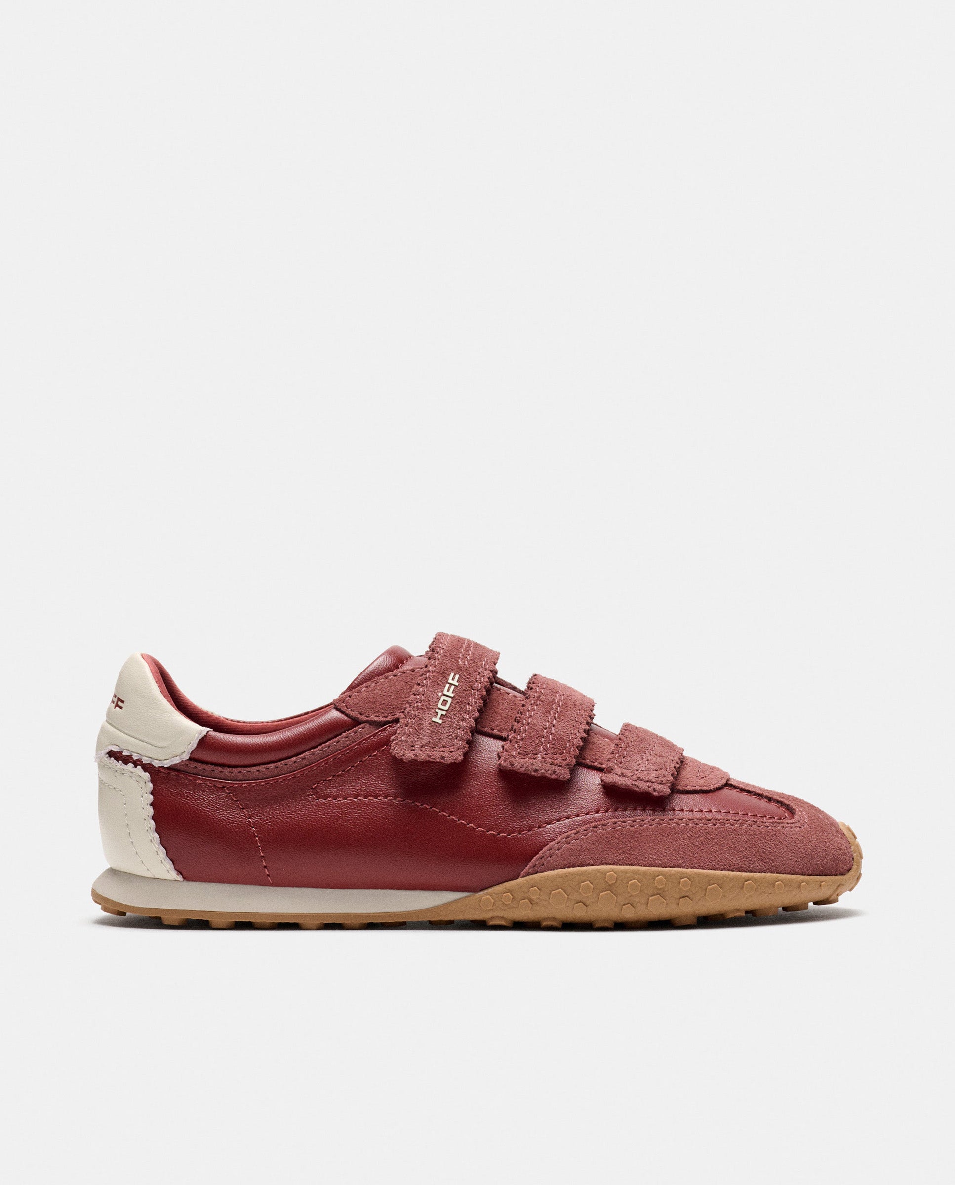 Zapatillas de mujer en piel bajas con suela de goma - Hoff - Arcilla Arcilla-1